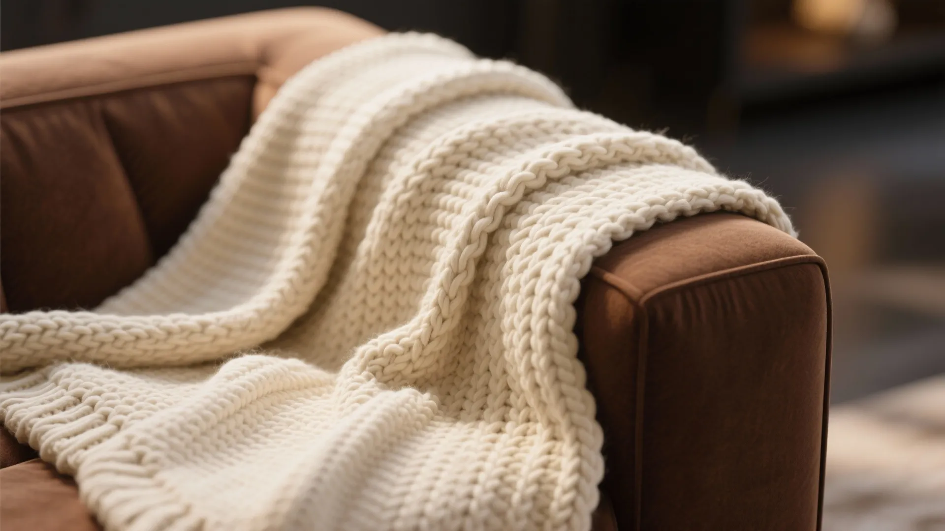 9. Layered Throw Blankets