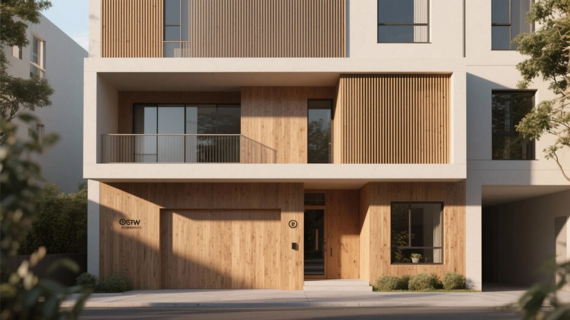 Layered Volumes with Timber Accents