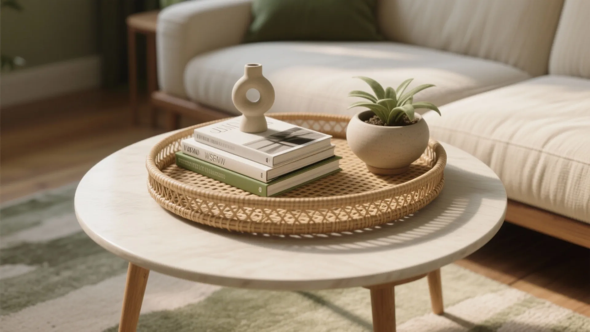 1. The Layered Tray: Control the Clutter