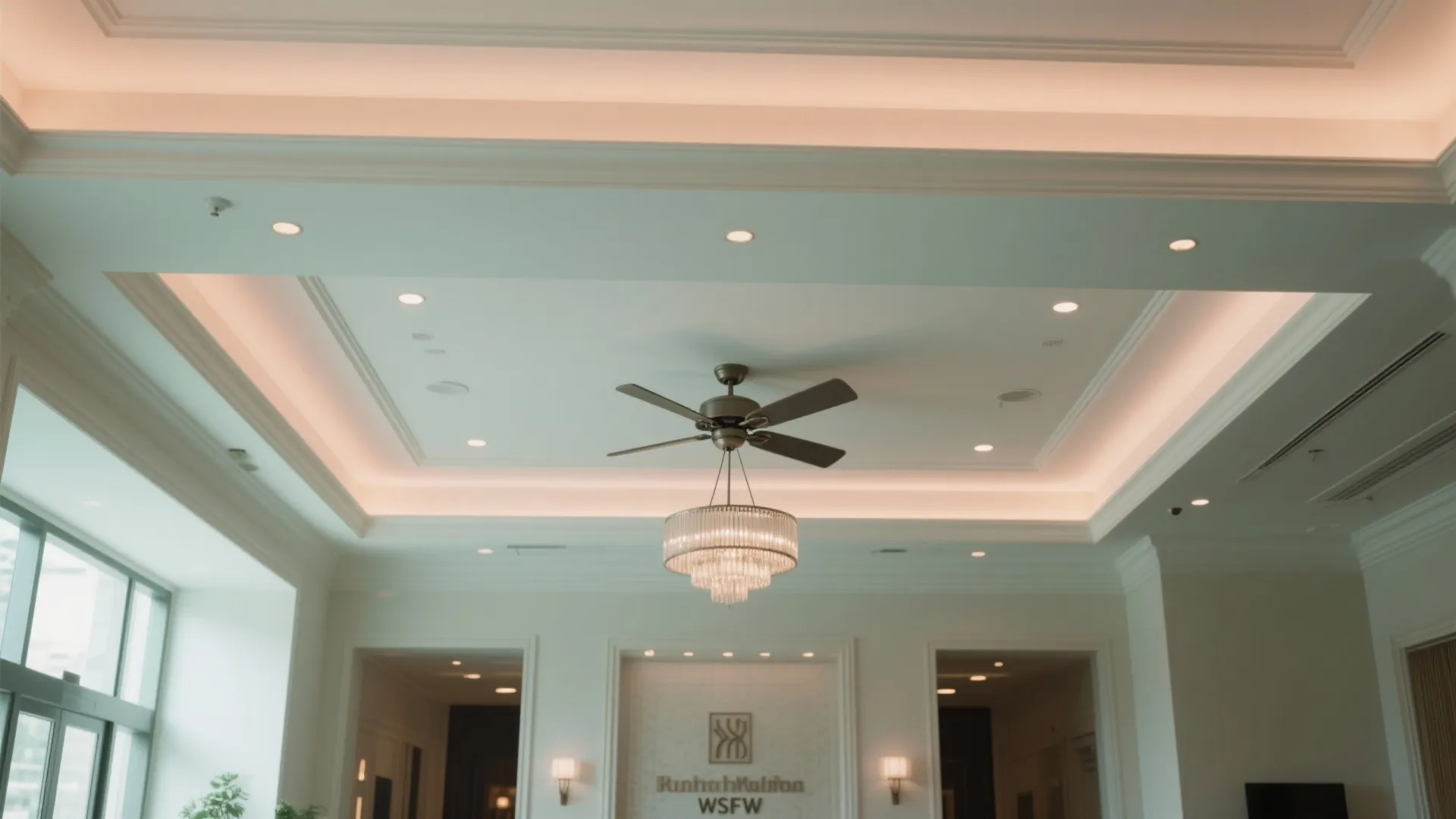 Layered Tray Profile with Lighting Scenes