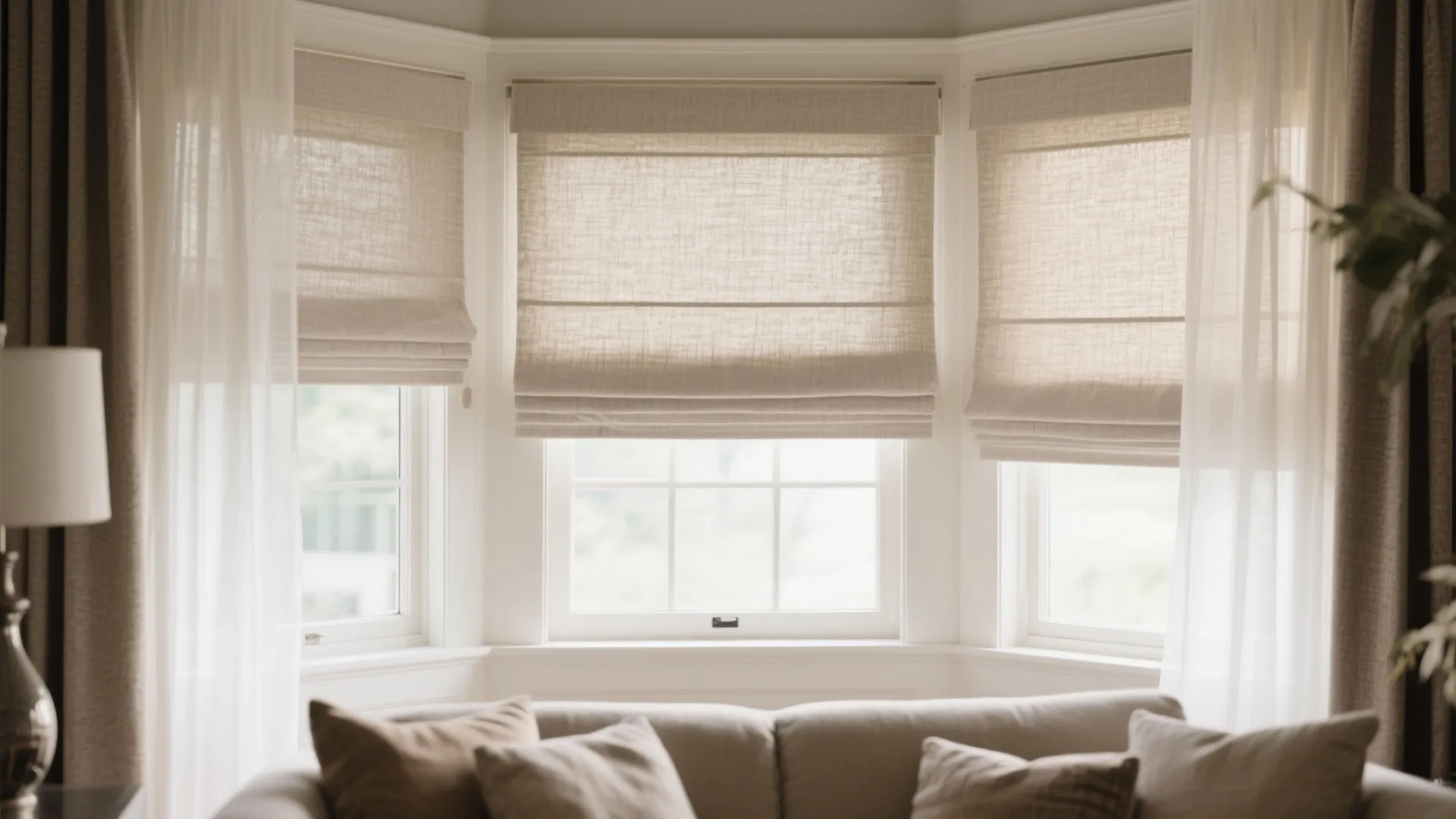 3. Layered Window Treatments