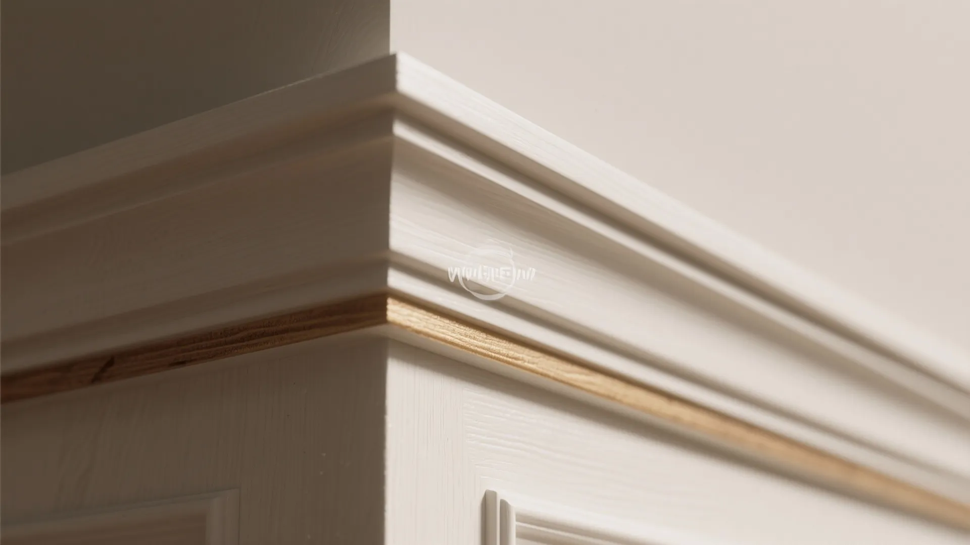 3. Layered trims for a custom, built-in look