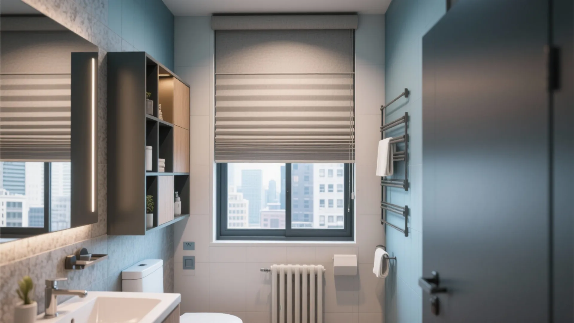 9. Layered Valance and Shade