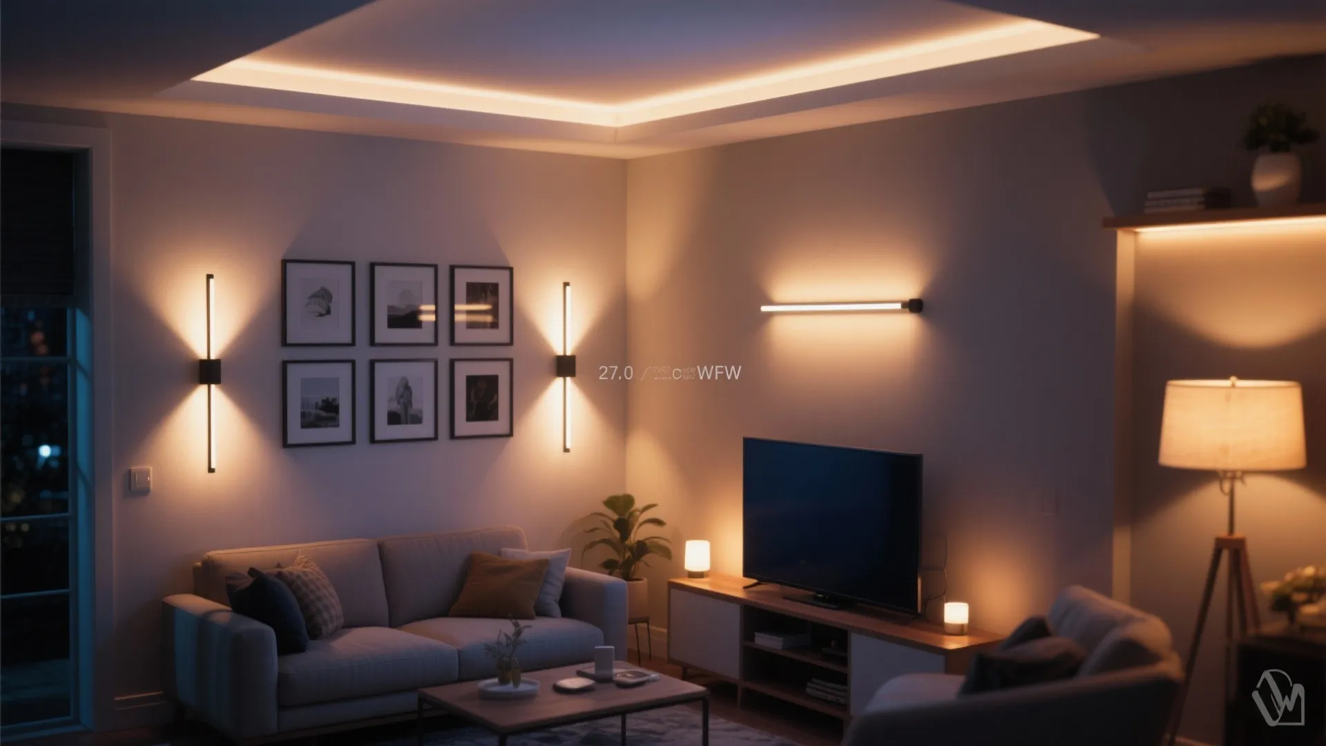 Layered Wall Lighting to Sculpt Space