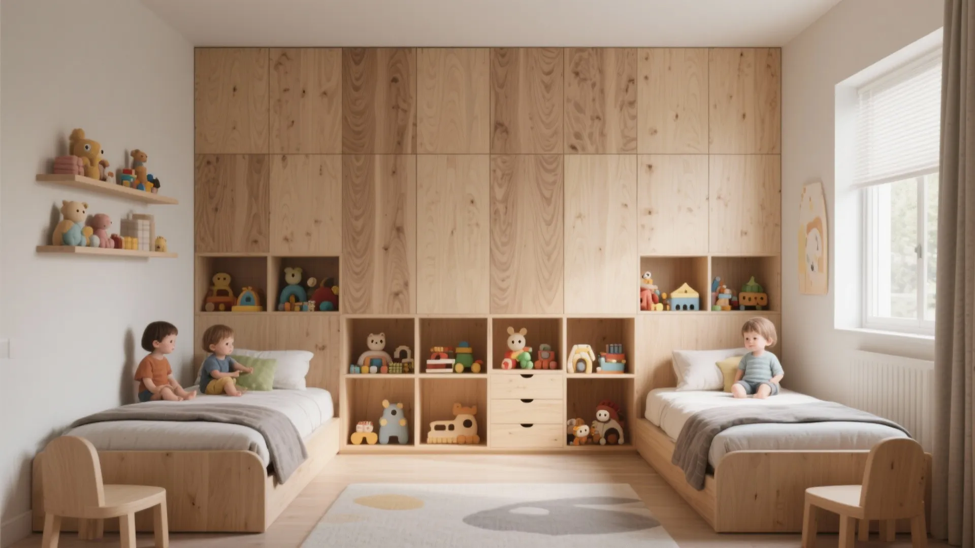 Layered Wall Panels with Storage