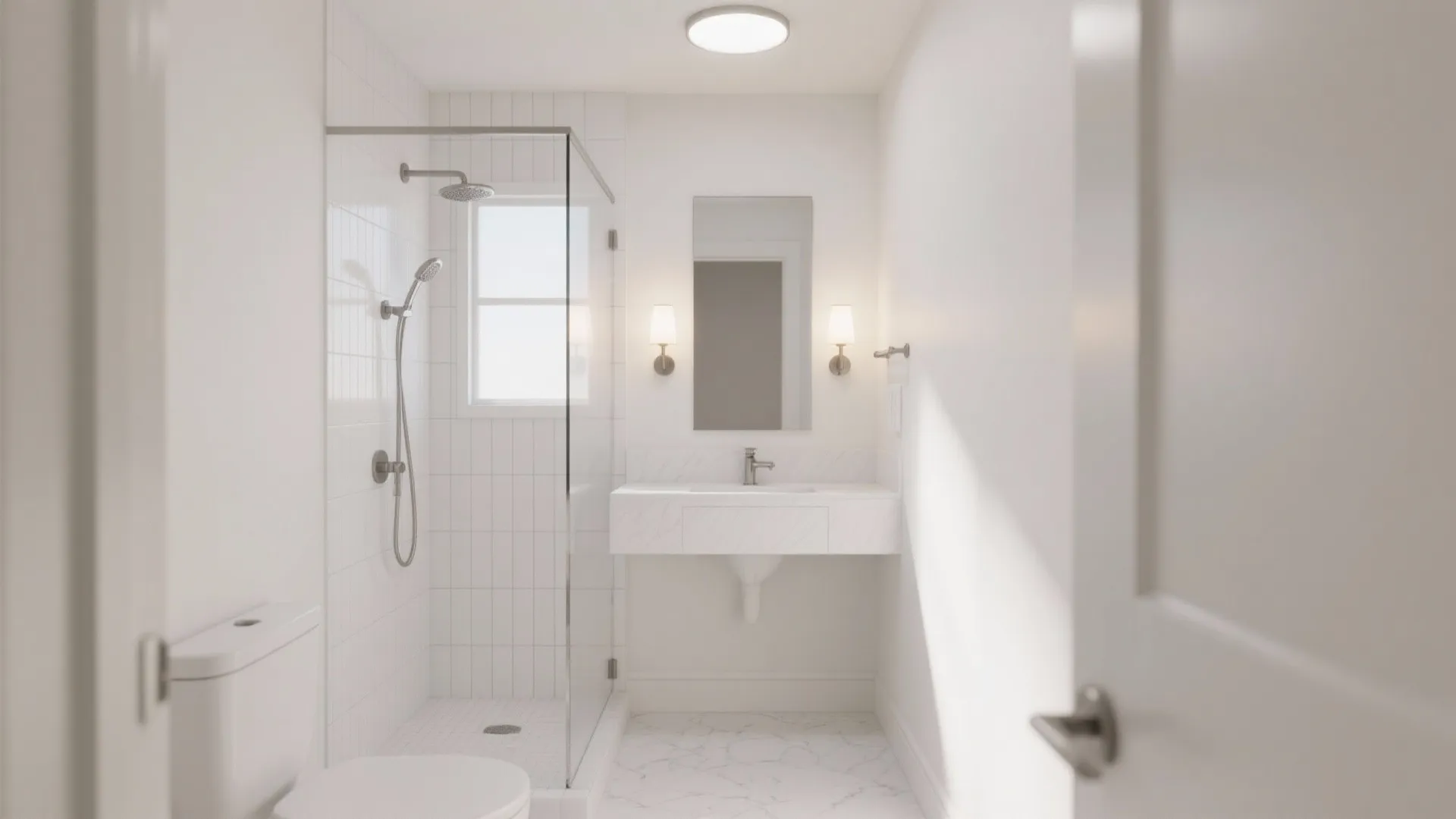 Layered whites with smart lighting