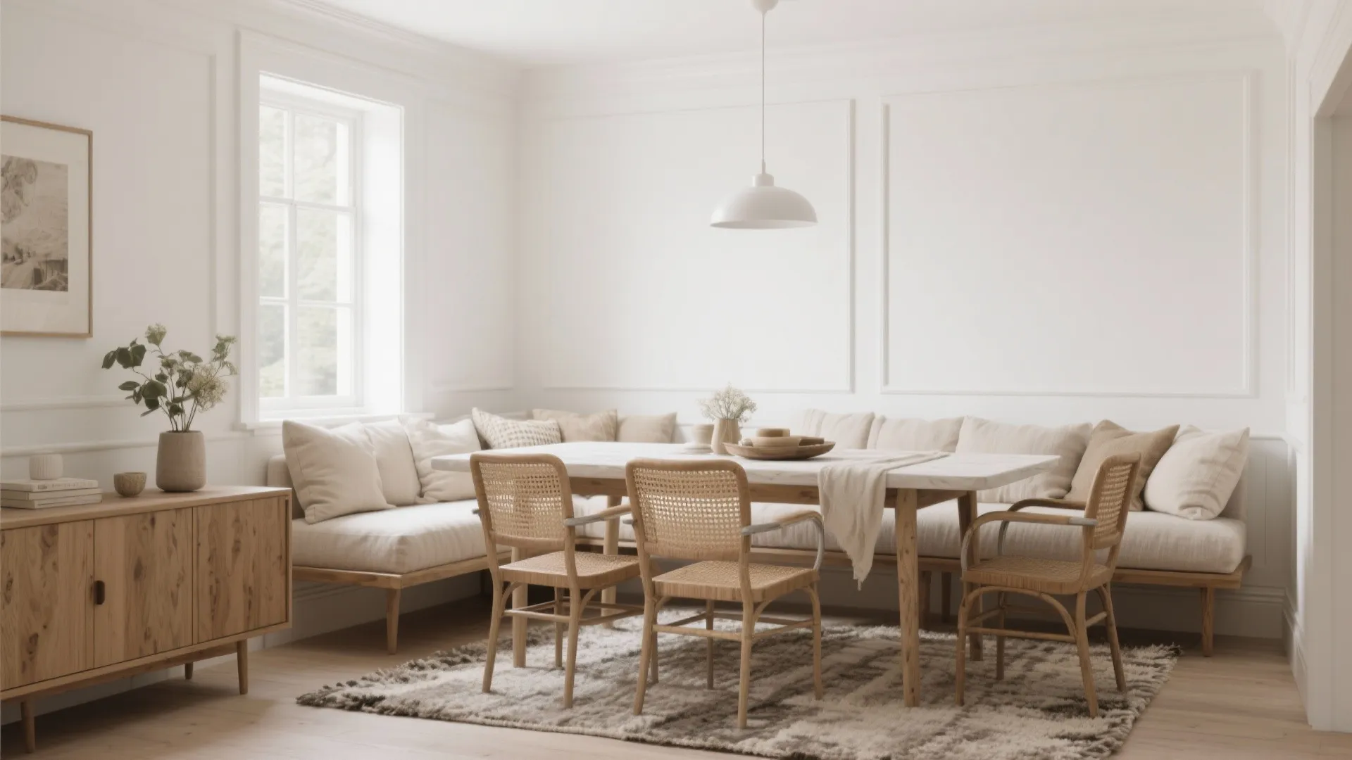 1. Layered Whites with Warm Textures