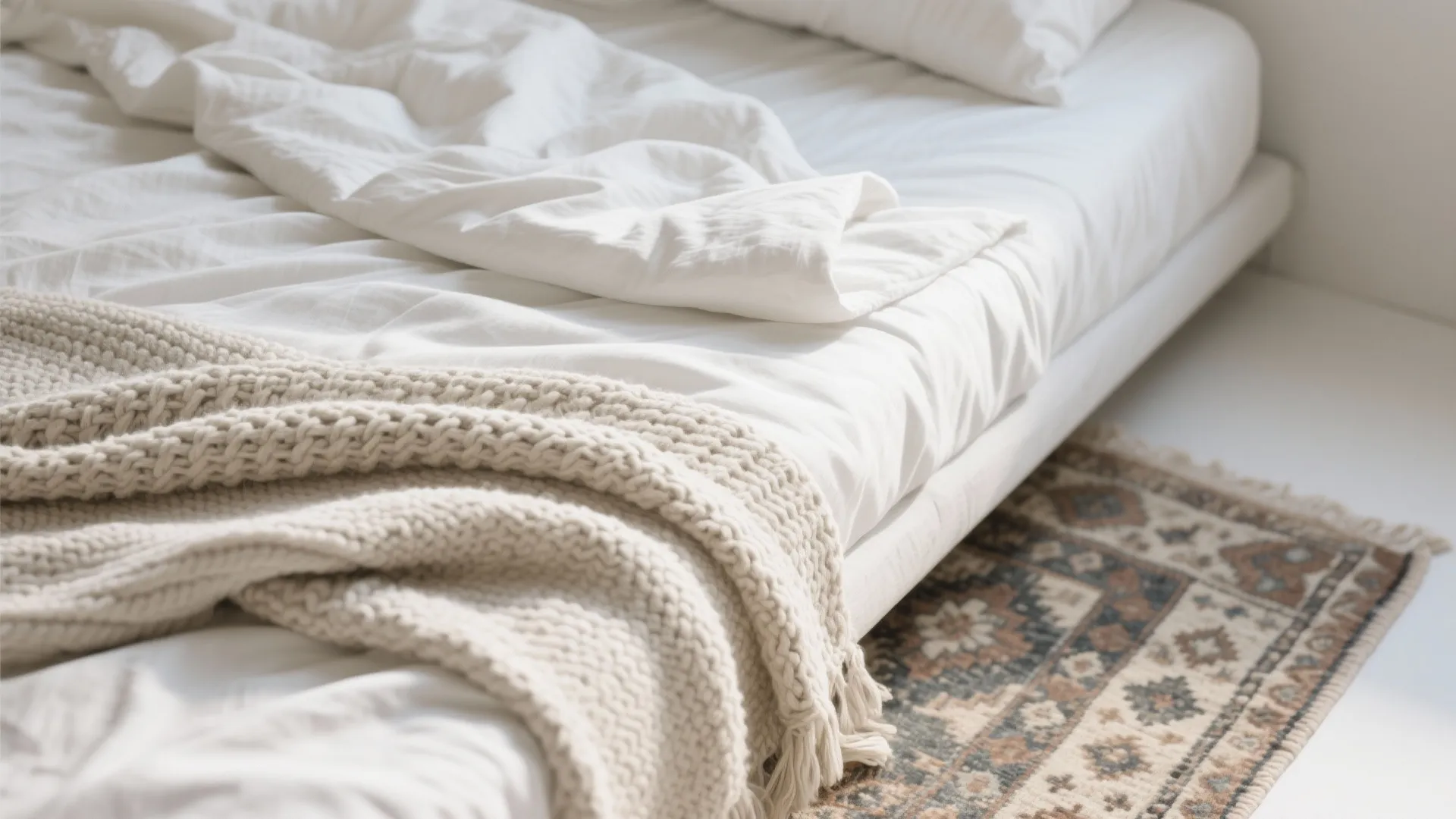 1. Layered Whites with Mixed Textures