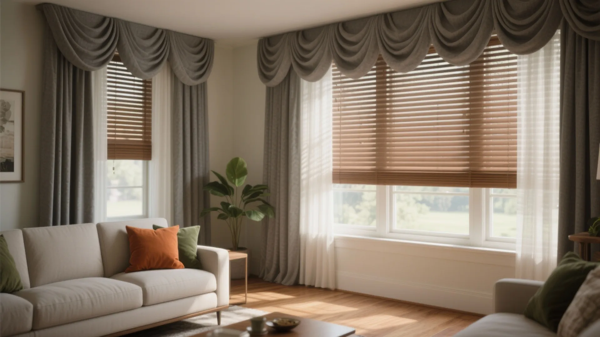 Living Room Curtains with Blinds: The Ultimate Guide: Fast-Track Guide to Effortless Layered Window Treatments
