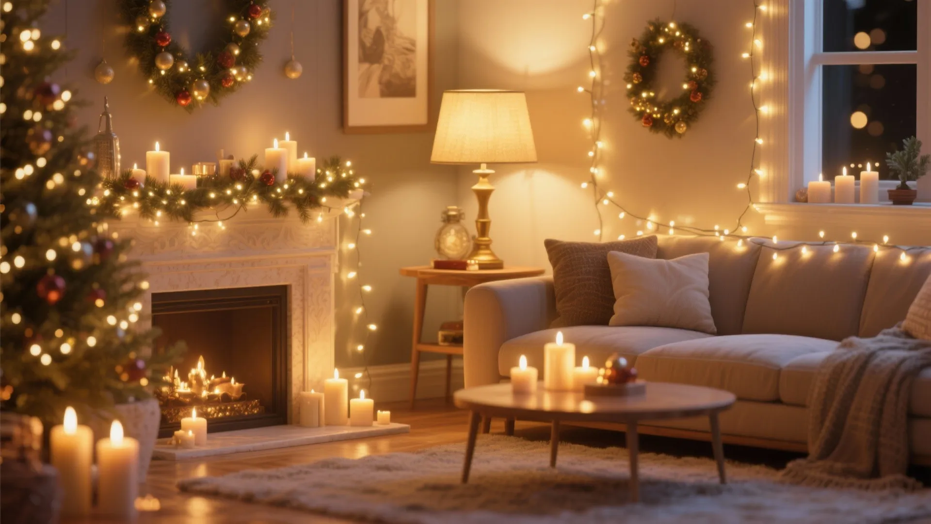 2. Warm Glow with Layered Lighting