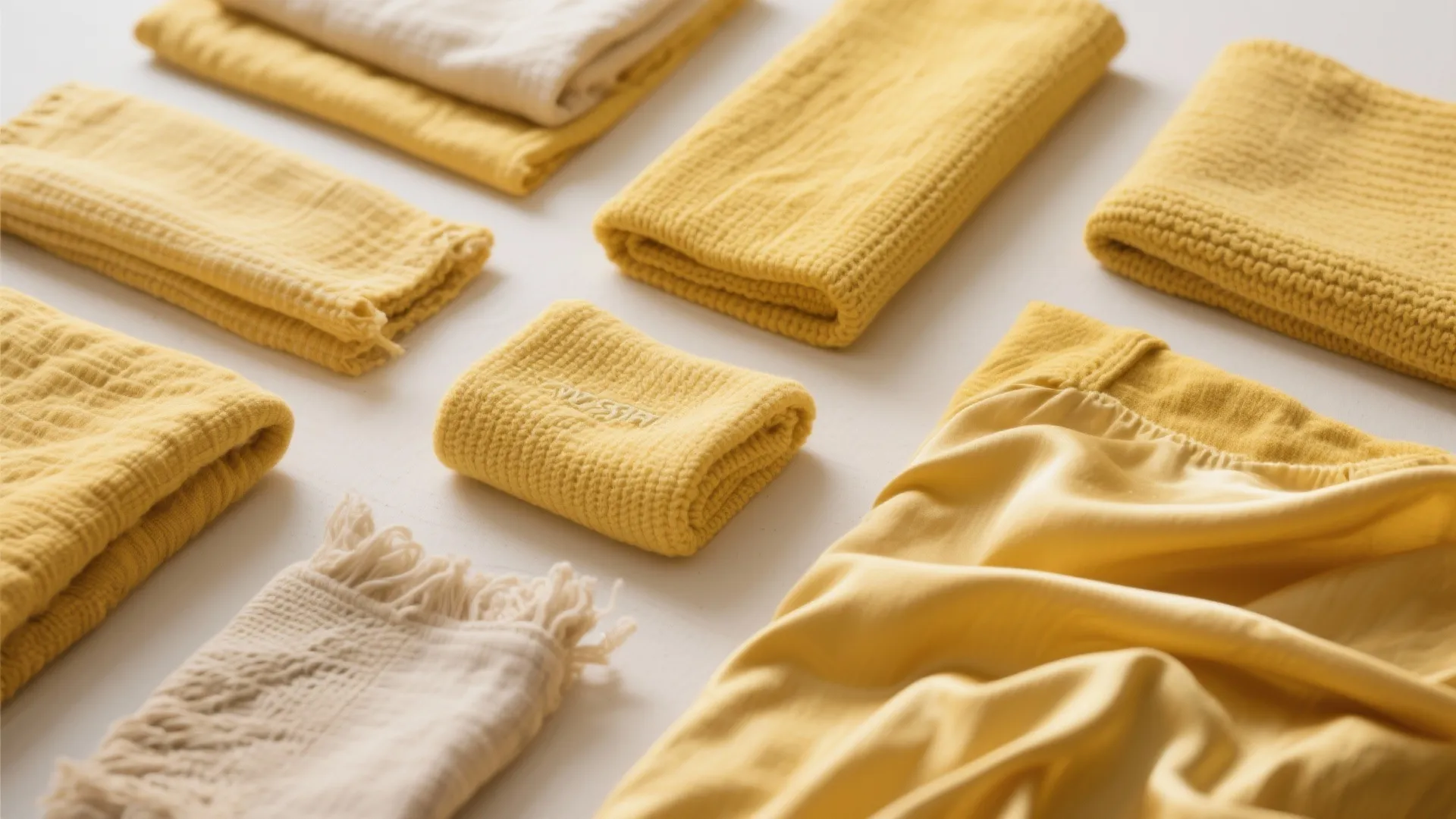 Layered Yellow Textures