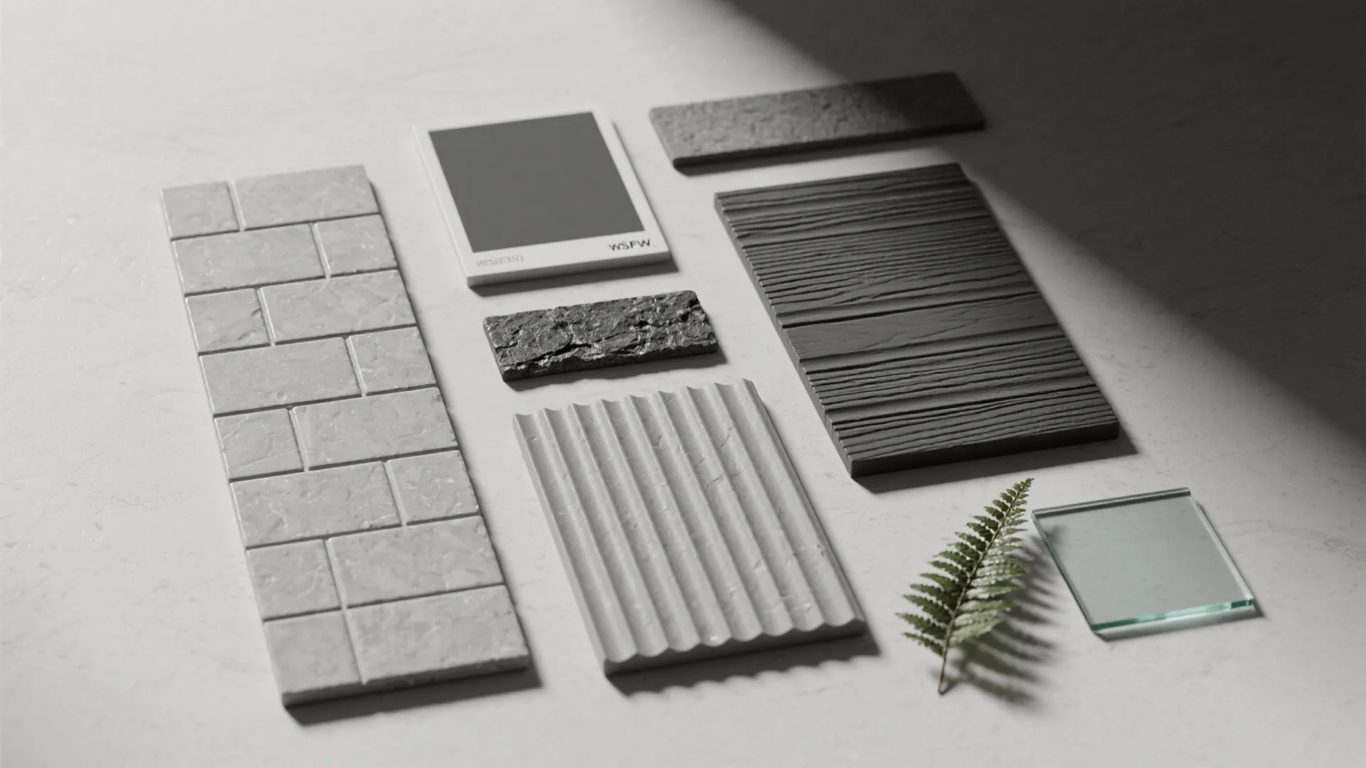 1. Monochrome Layers: Texture over Color