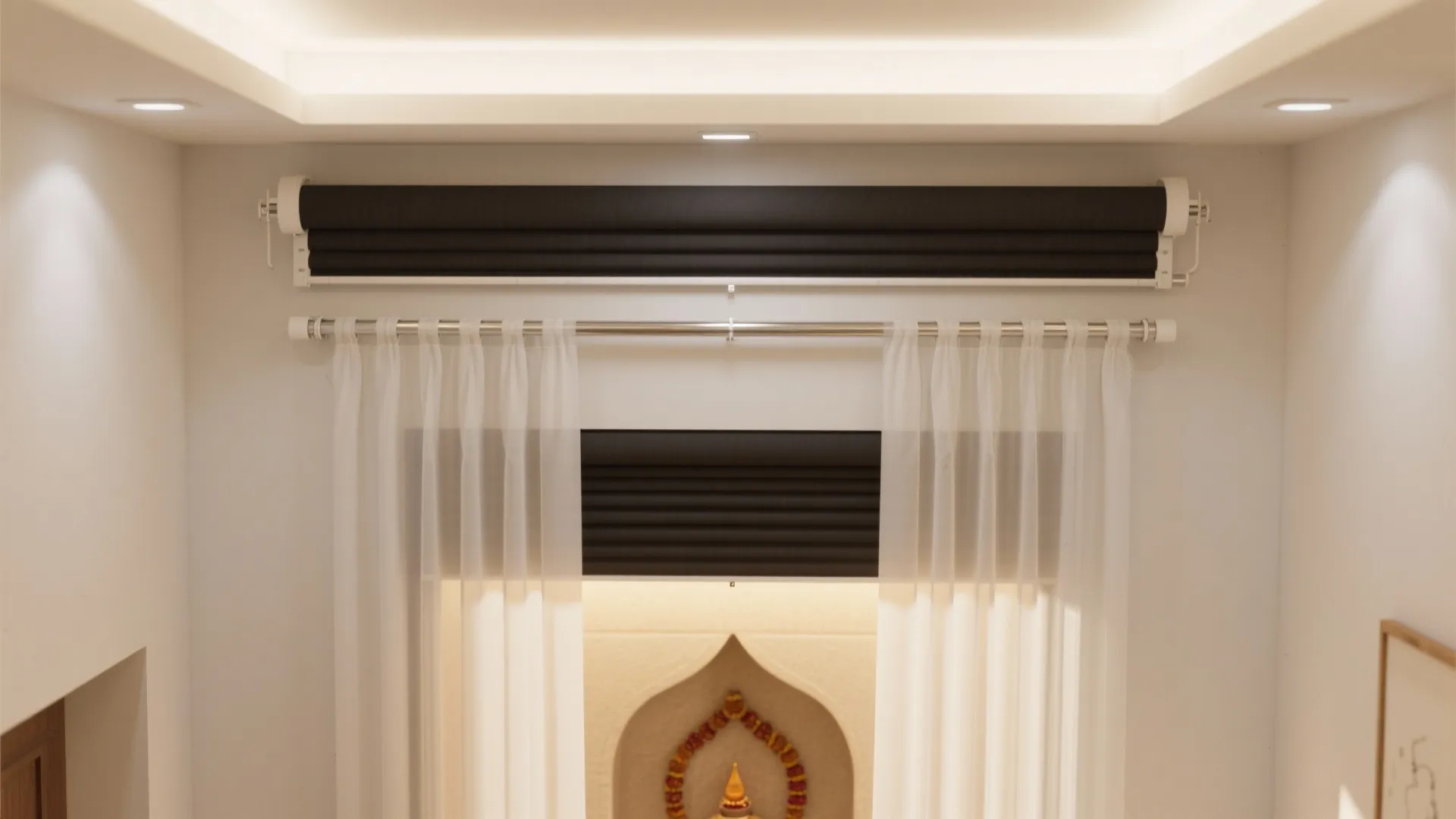 Layered Curtains: Blackout + Sheer for Flexible Rituals