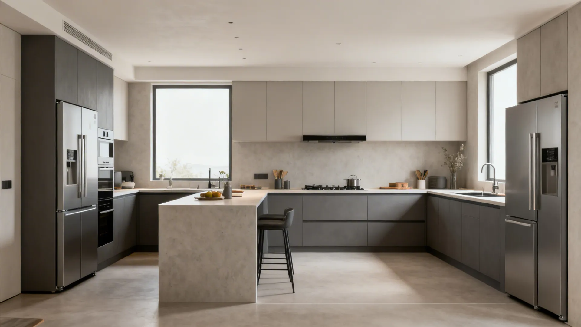 Compact, efficient layouts: galley, L, and split zones