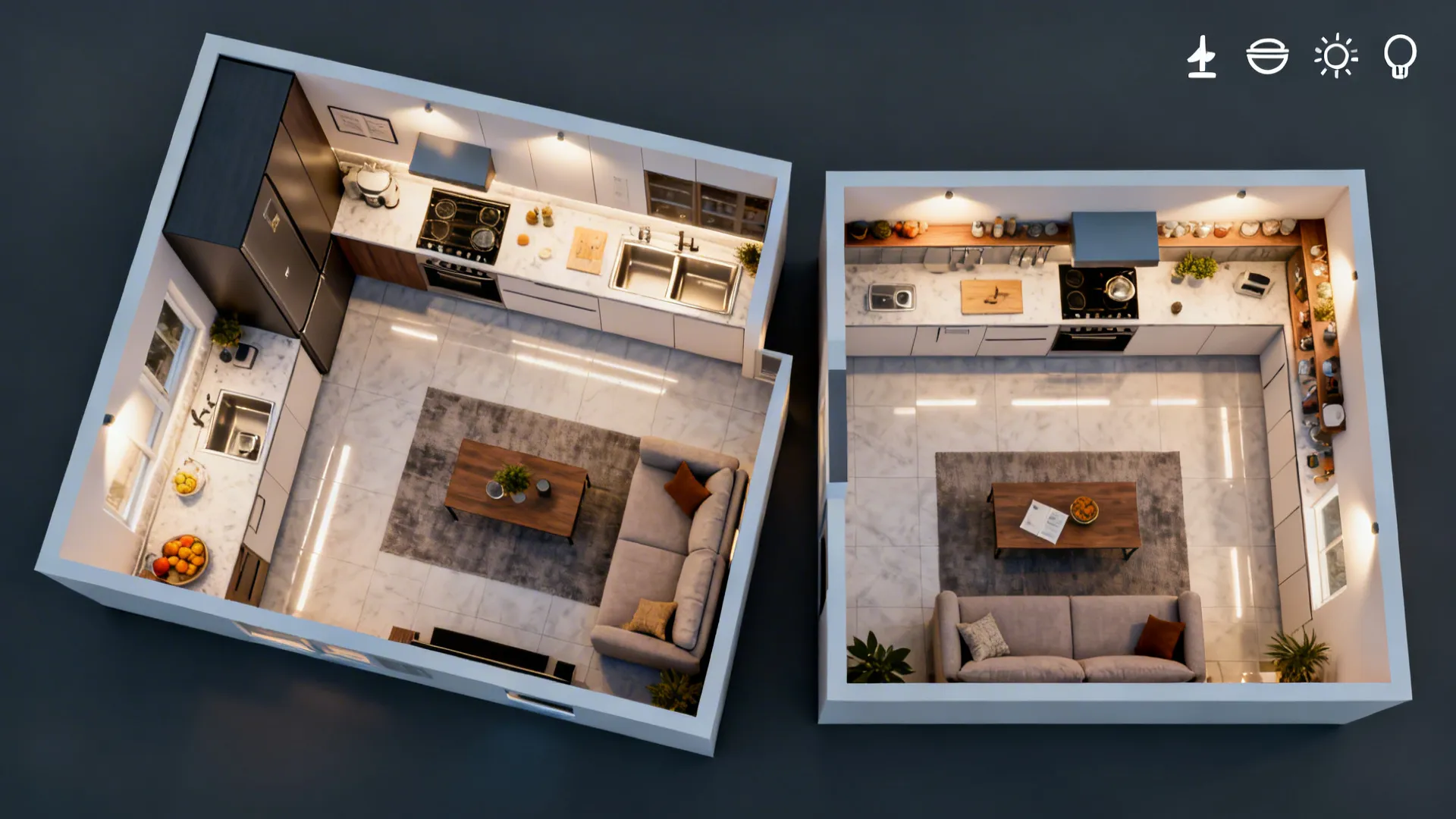 Layout That Lives Well—Smart L or One-Wall+