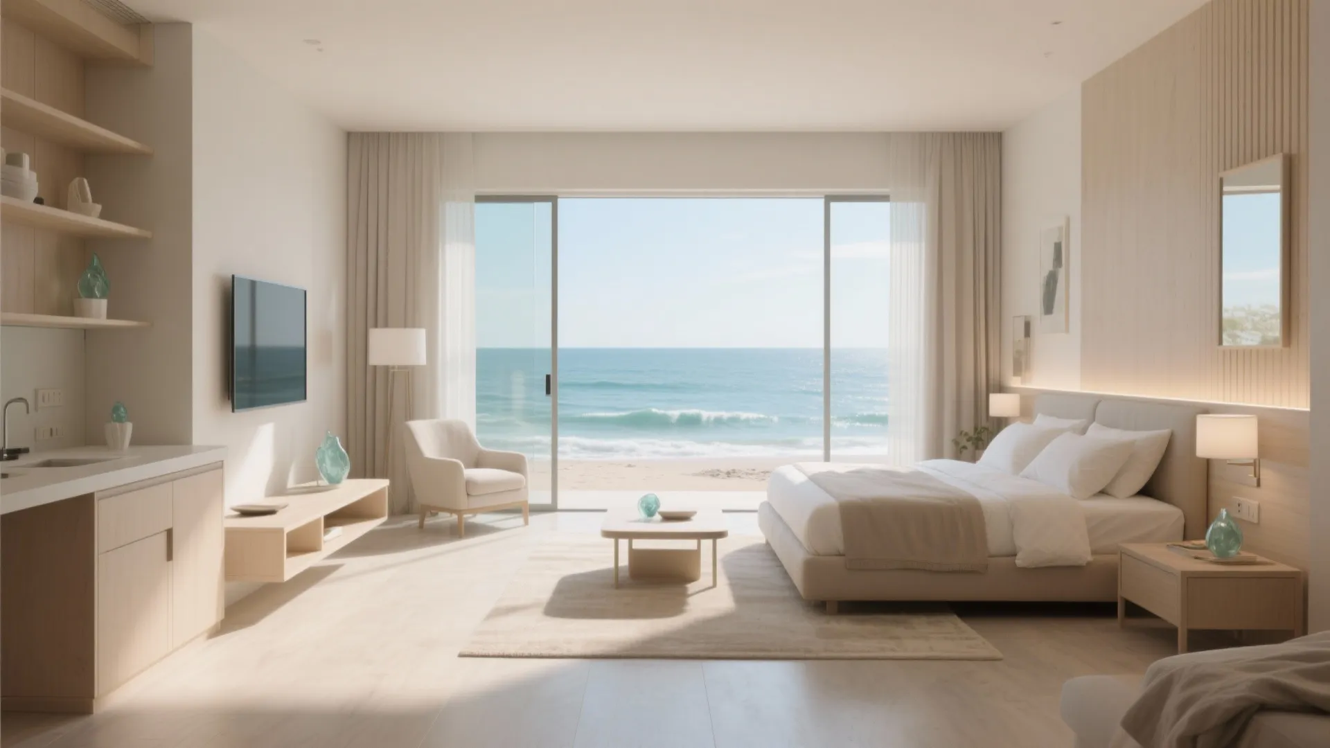 1. Layout that prioritizes the view