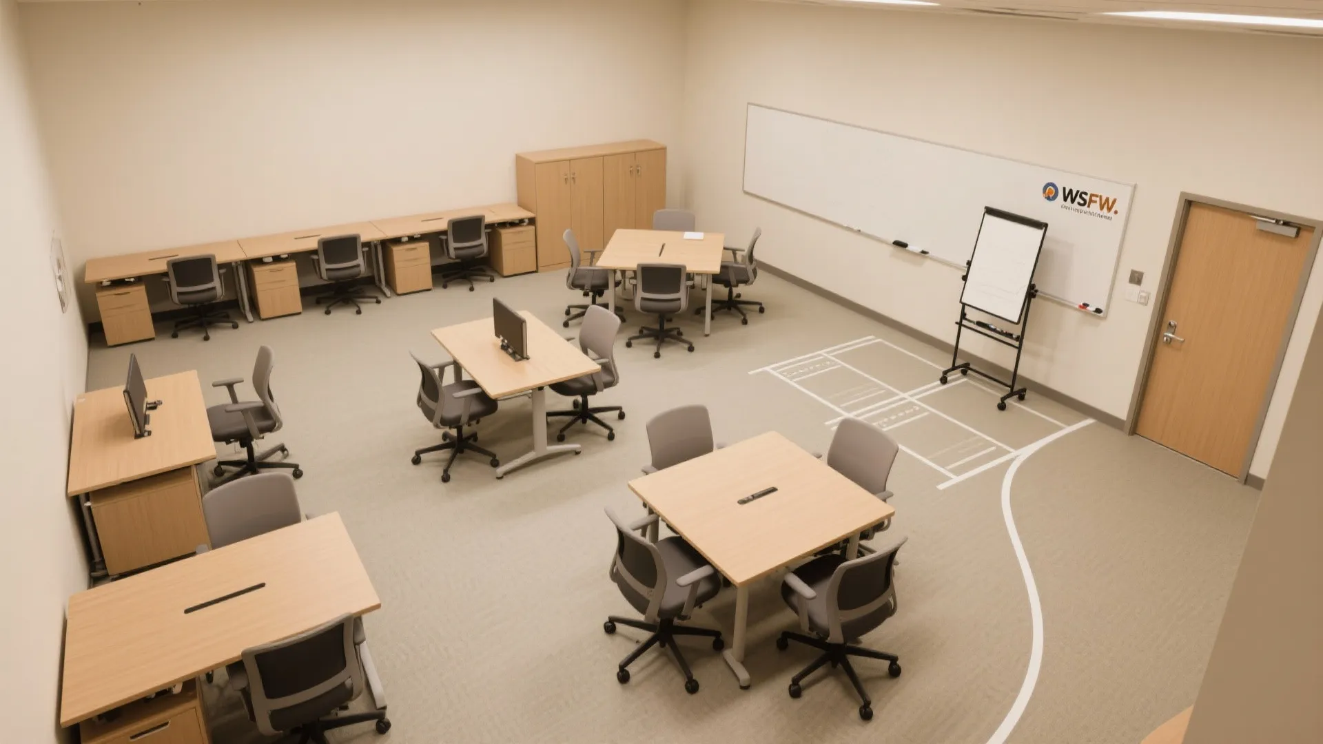 Flexible furniture: flip, slide, and stow