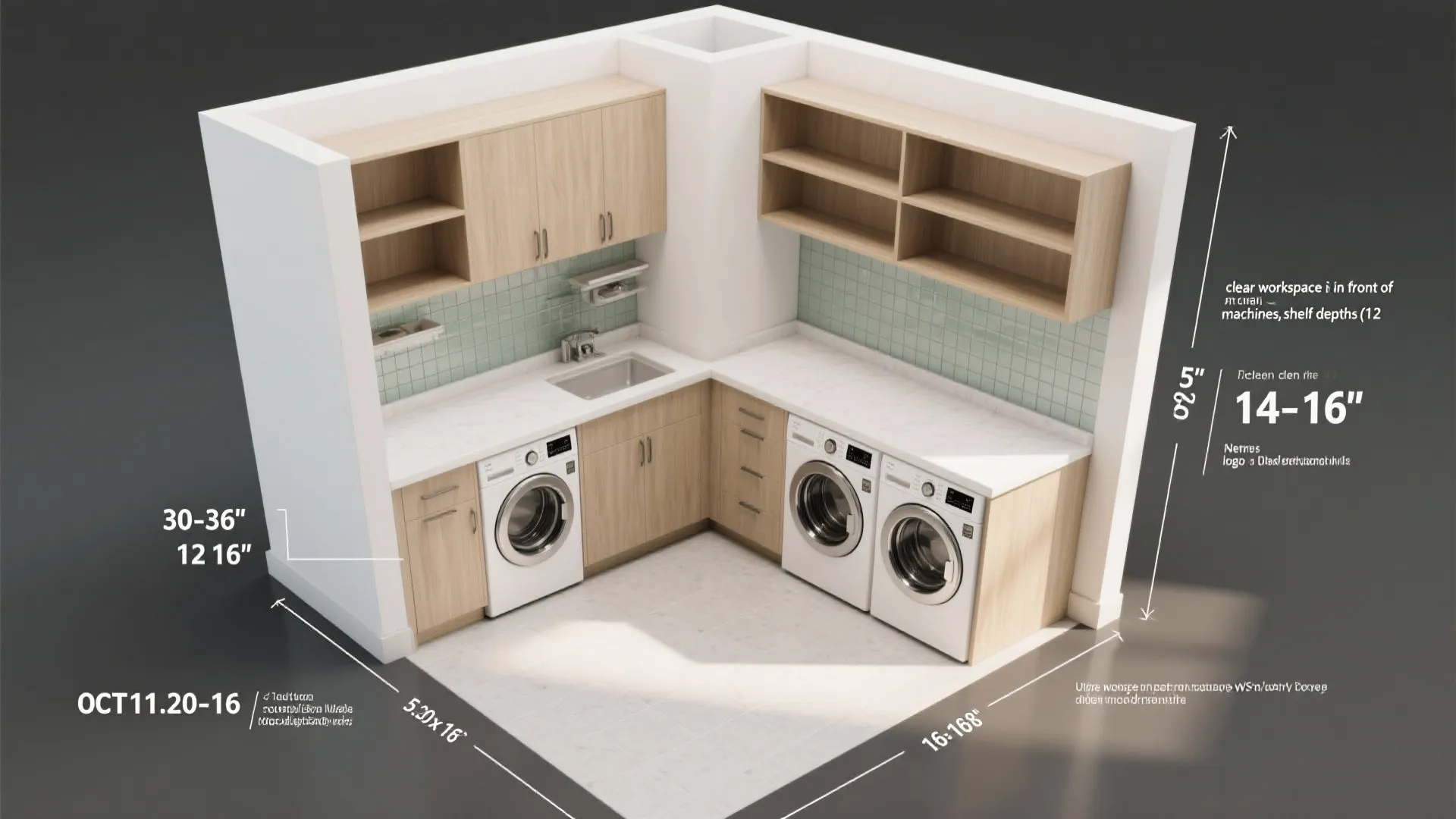 Small Laundry Room Shelf Ideas — Practical Layout Tips