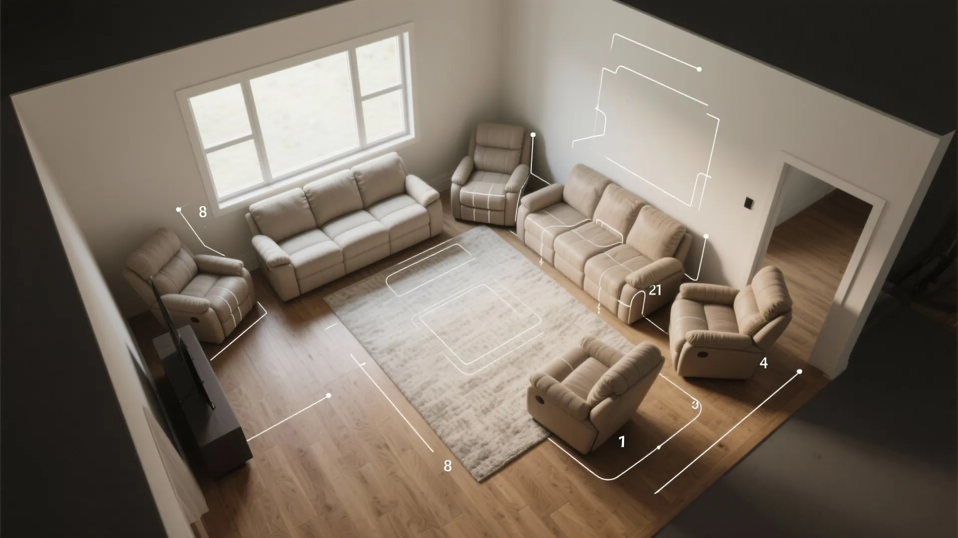 3. Play with scale and placement