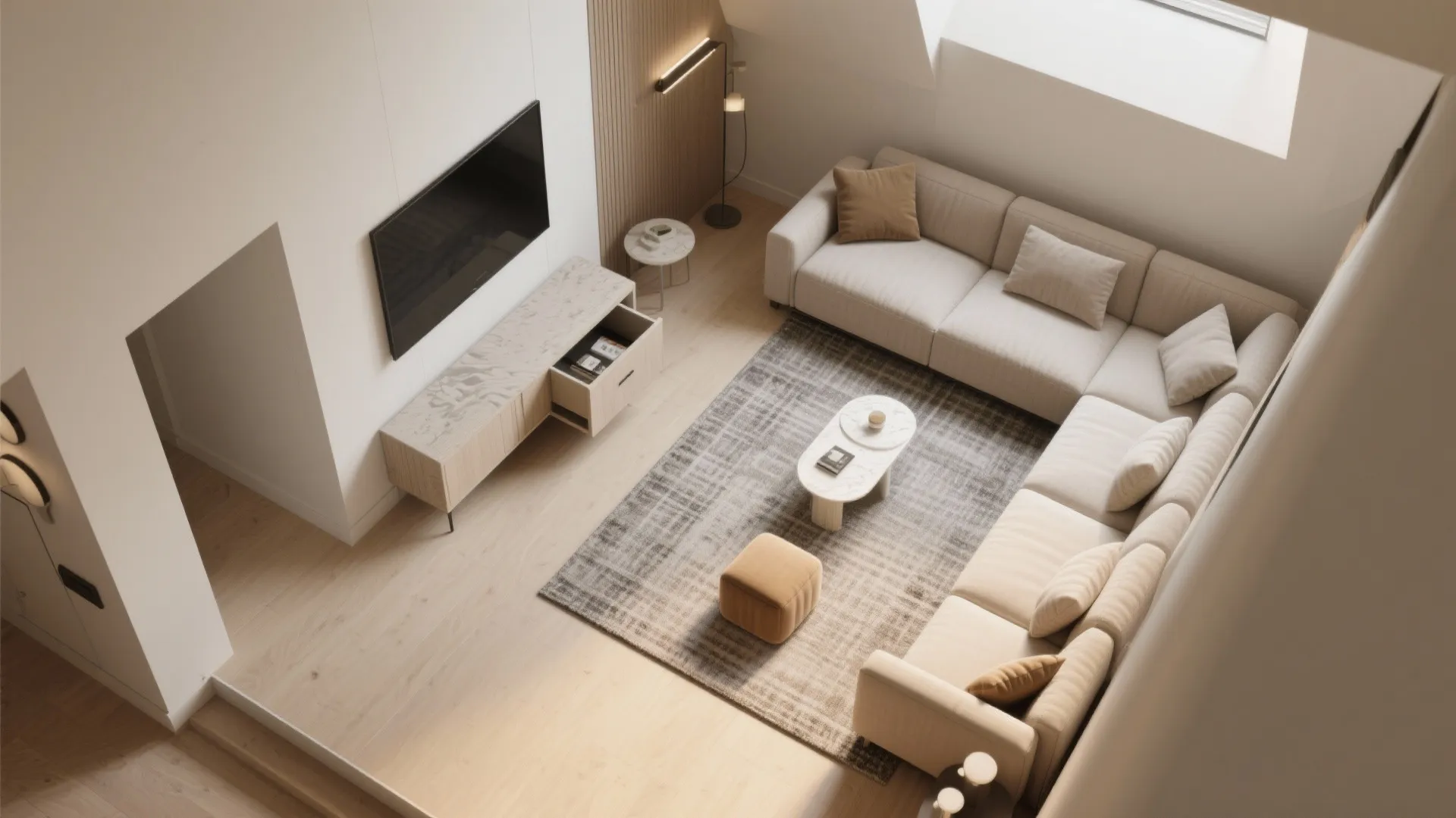 3. Multi-functional Furniture and Layout Tricks