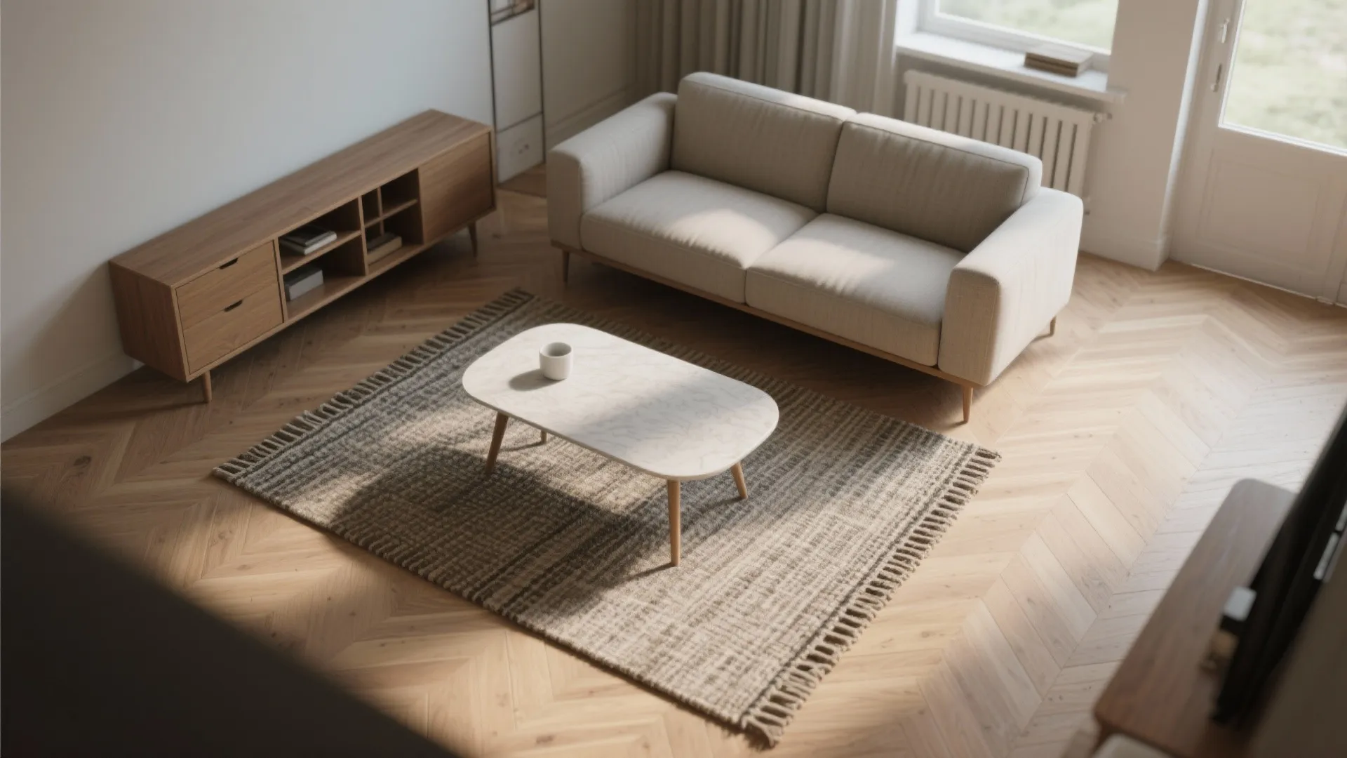 Furniture edits and layout magic on a shoestring