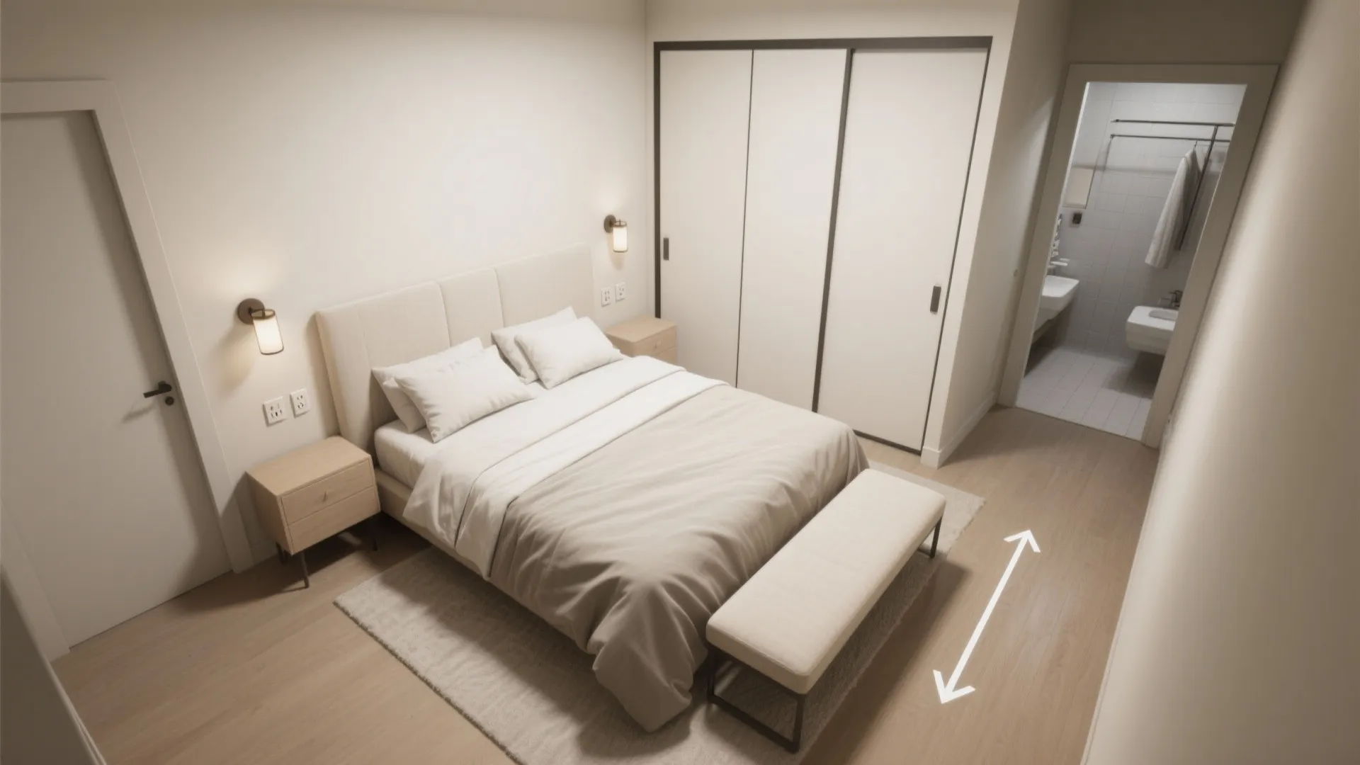 Layout rules that actually work in tight bedrooms