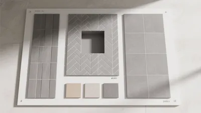 Modern Gray Tile Collection for Bathrooms & Kitchens
