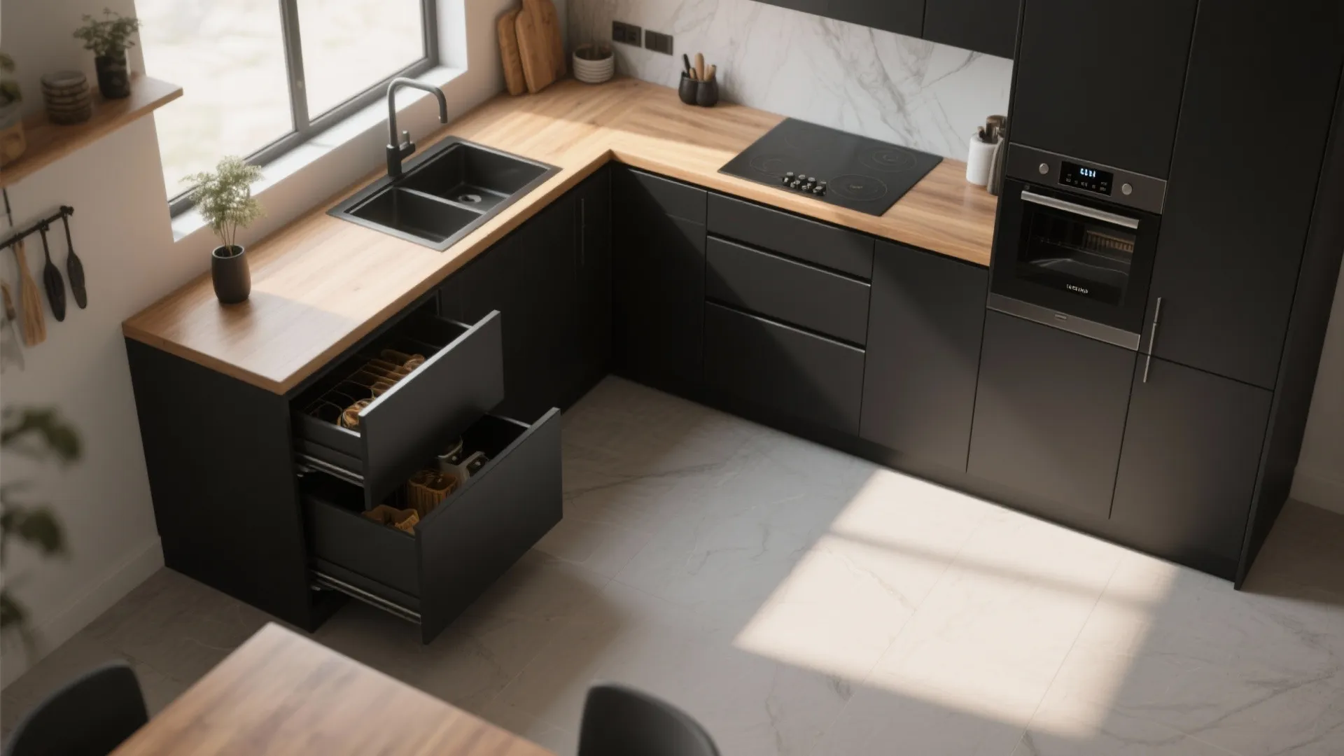 5. Embrace smart layout decisions in small kitchens