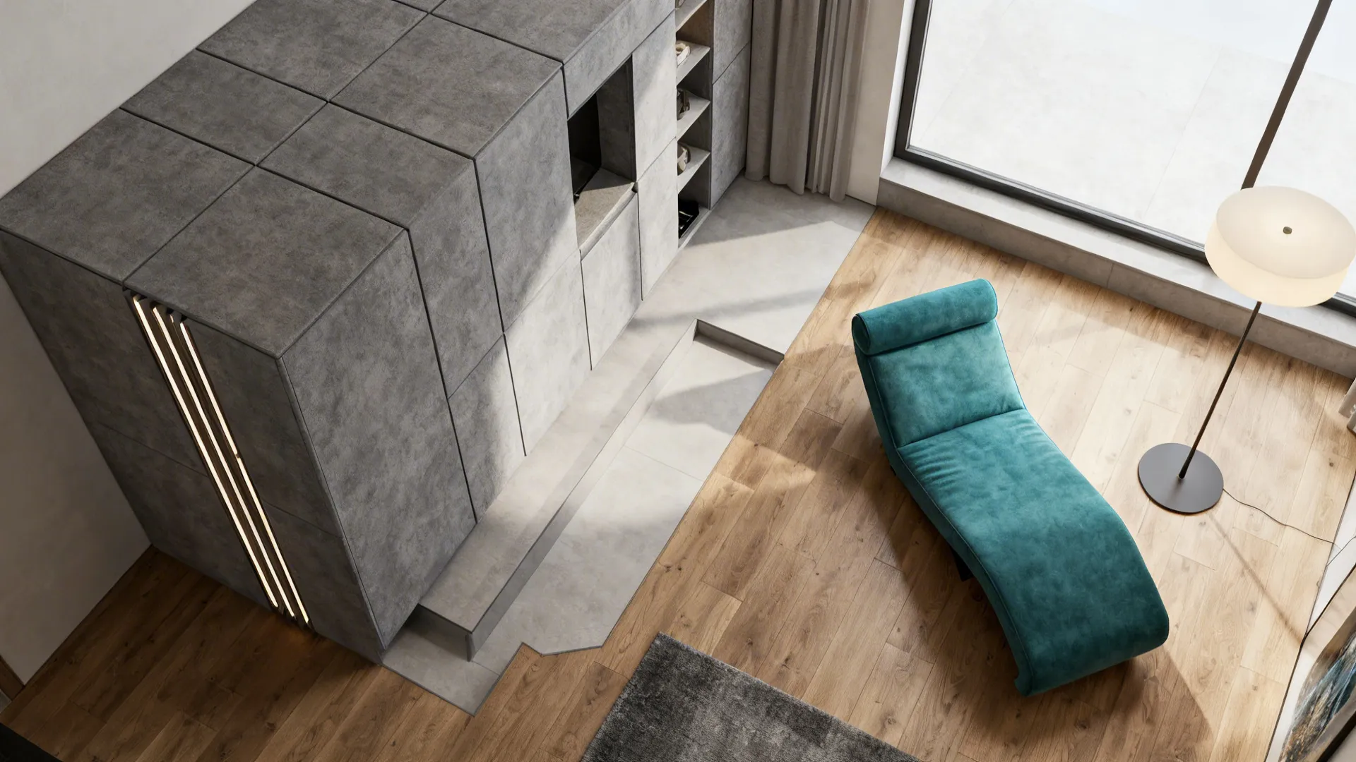 5. Smart layout and scale for small rooms