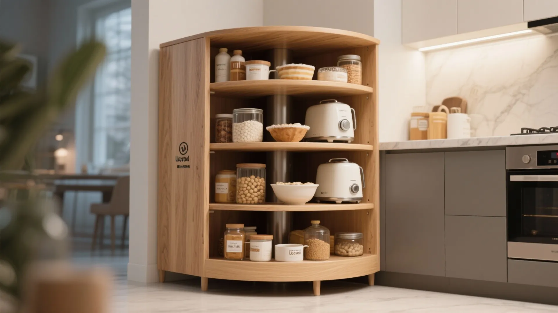 3. Lazy Susan Towers