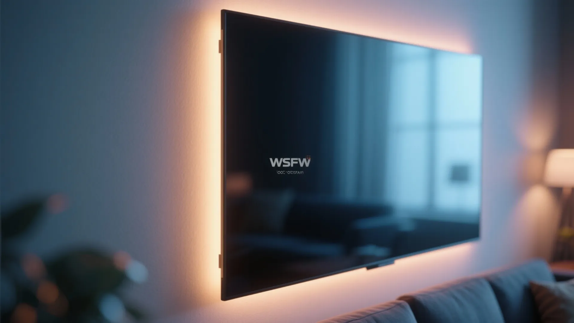 Accent Lighting behind LCD Panel