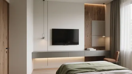 5 Bedroom LCD Wall Design Ideas