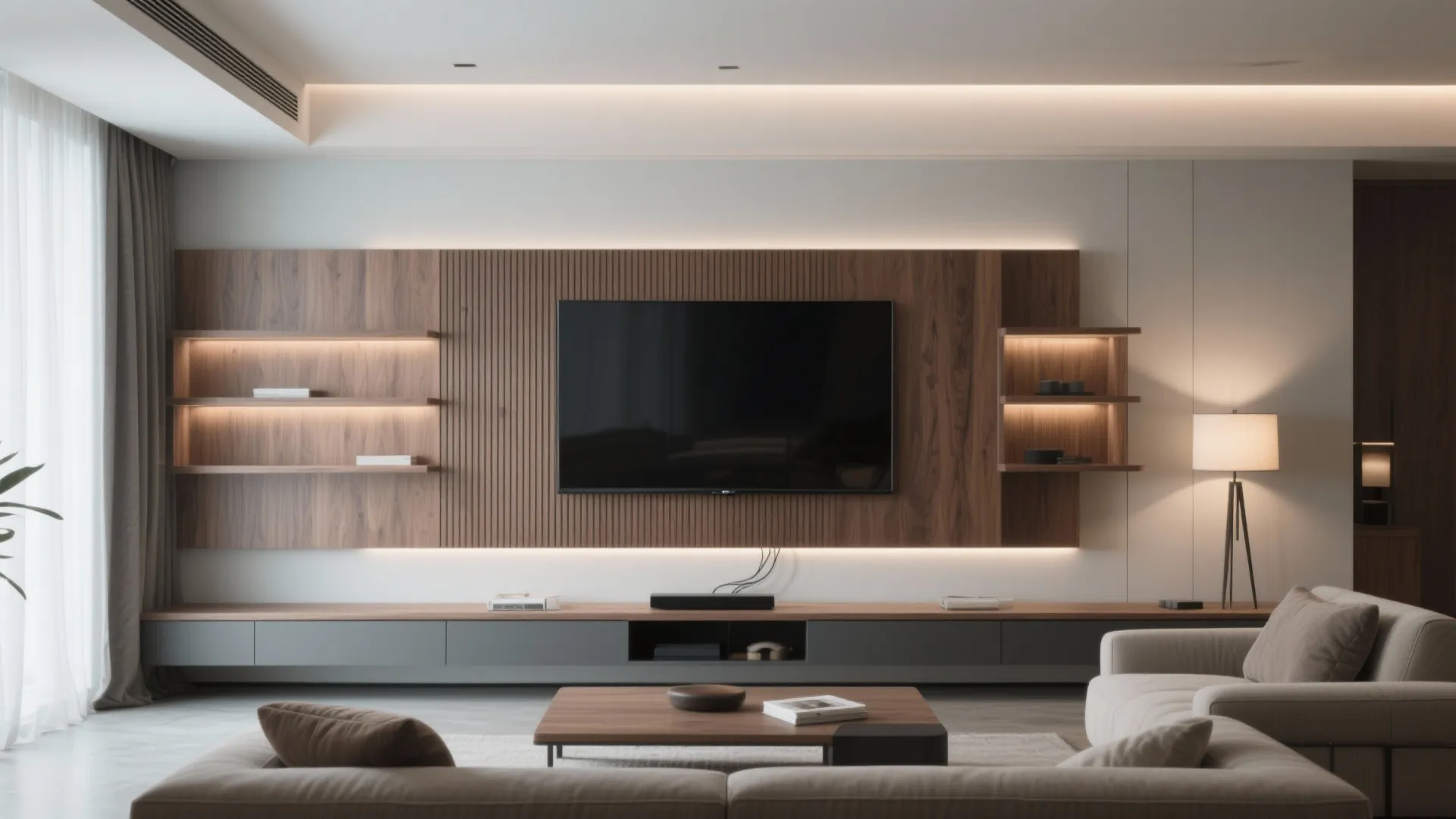 LCD Wall Design Living Room: Transform Your Space: Fast-Track Guide to Stunning LCD Wall Design in a Minute