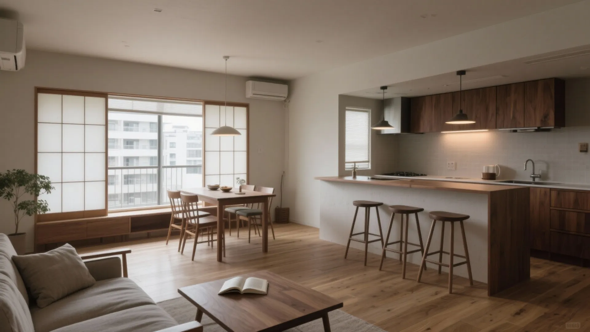 Tips 2: 4LDKでも“東京小户型”発想でゾーニングを再編（東京小户型）