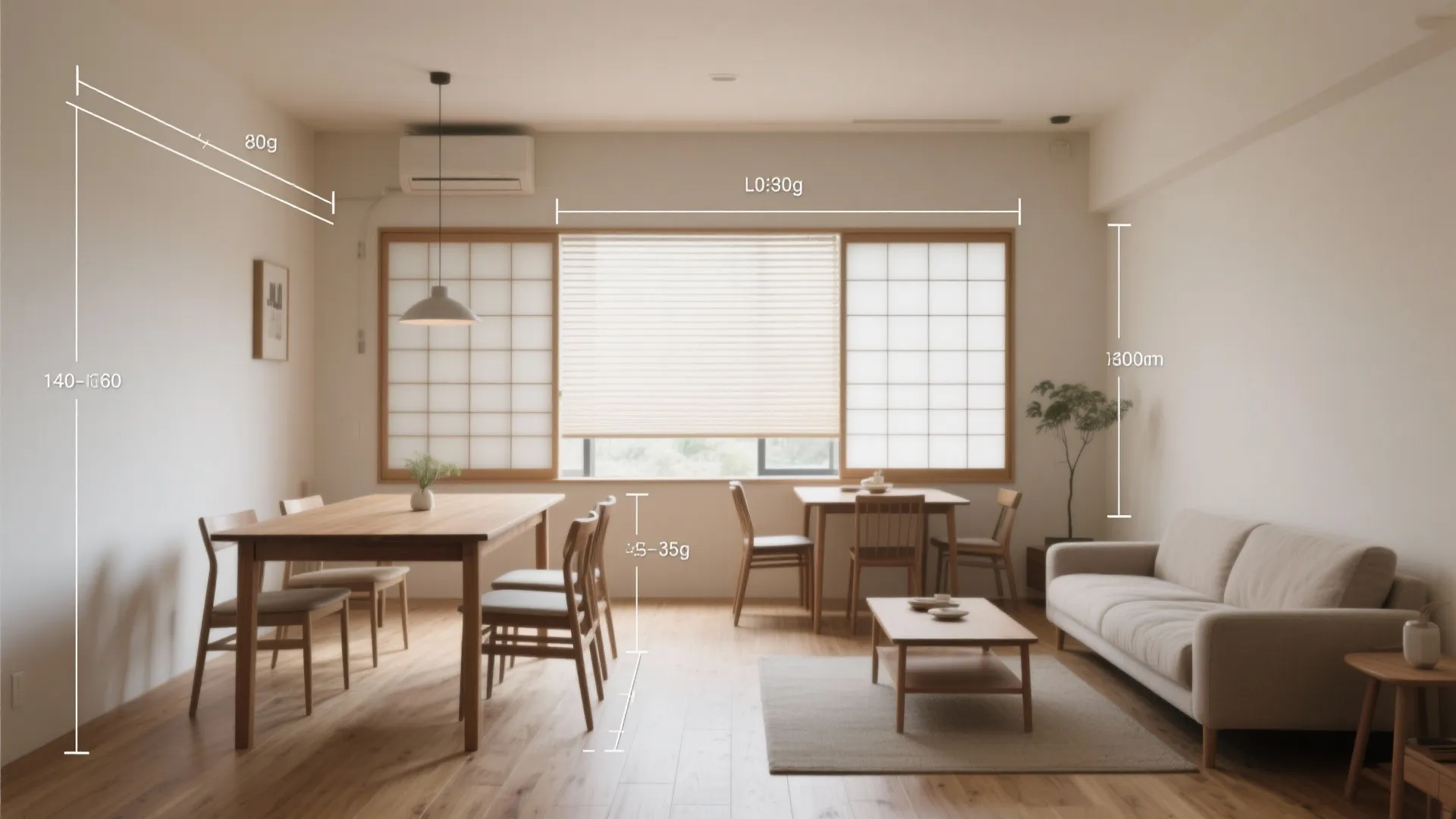 Tips 4: LDKの“三角地帯”をなくす家具寸法（東京小户型・東京）