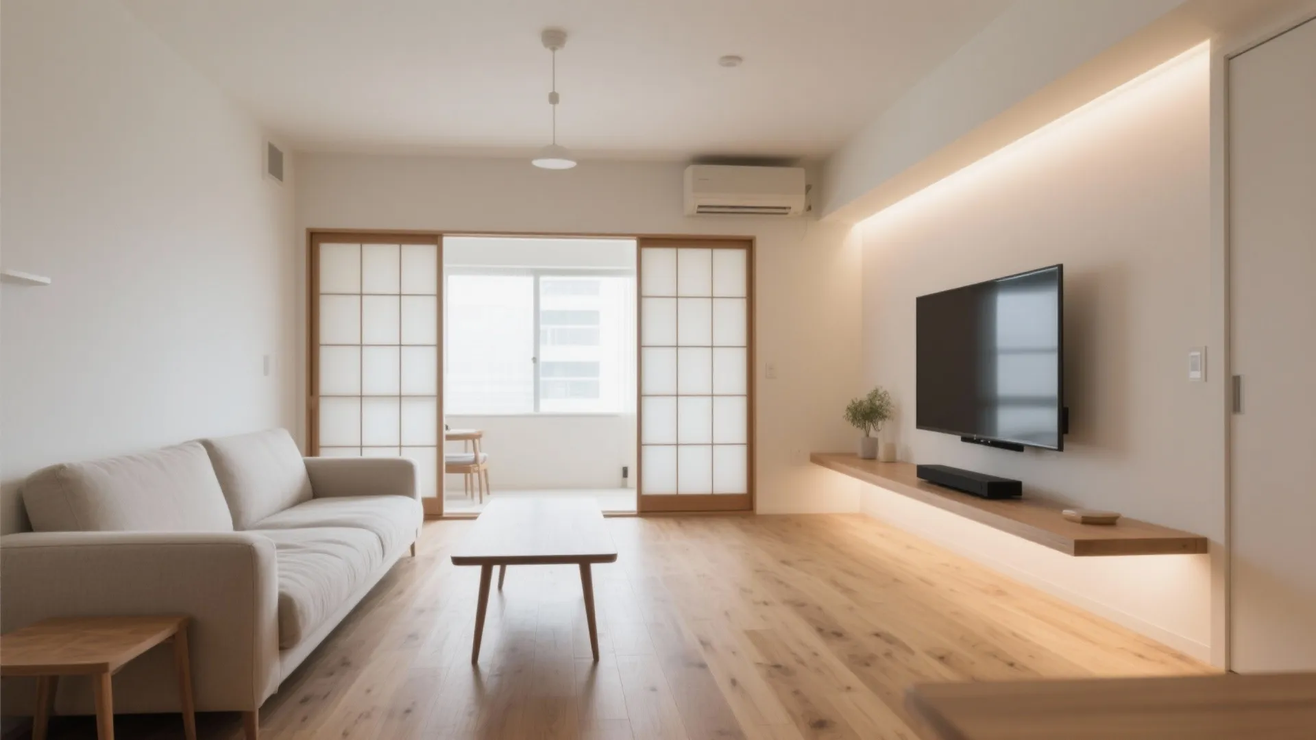 LDKは“低・細・抜け”でつくる：日式風の視線コントロール