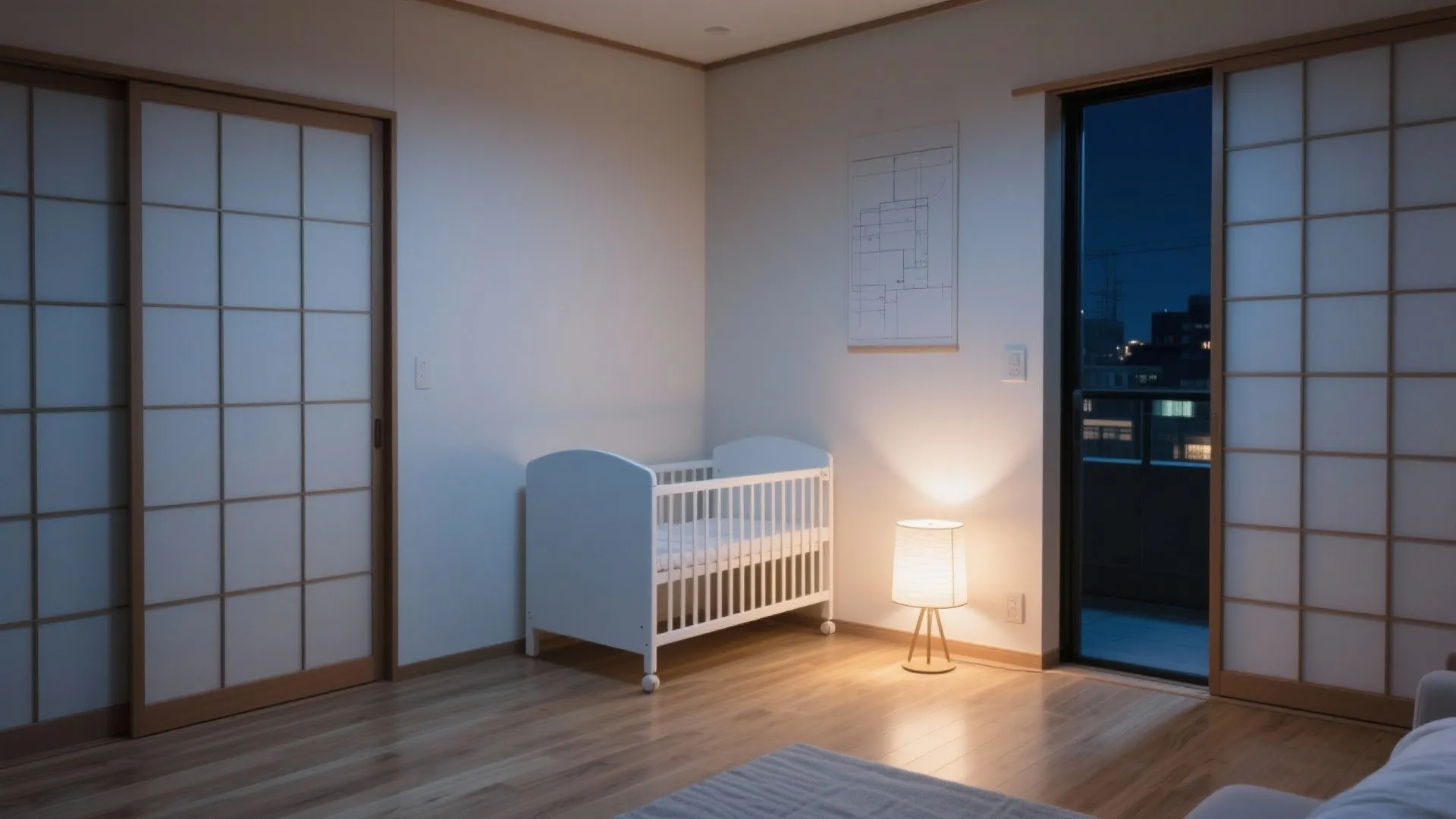 Tips 1: LDK側に“夜のゾーン”をつくる—東京小戸型でも眠りを守る配置