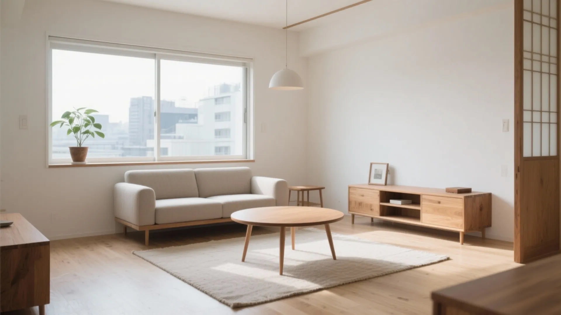 LDKは“視線でゾーニング”：日式スタイルで広く見せる