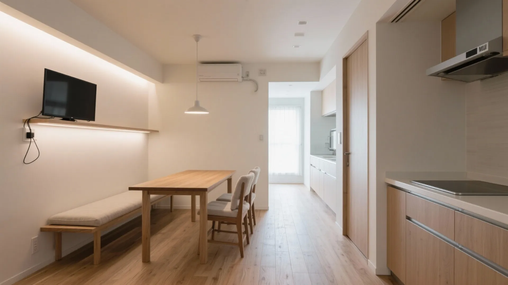 Tips 4: 家具は“壁に寄せて浮かせる”が正解、東京小户型でも回遊が生まれる