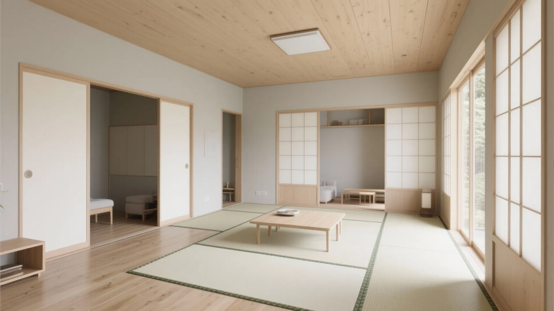 個室のサイズは最小限、共有部は最大化（東京小户型の考え方を5LDKへ）