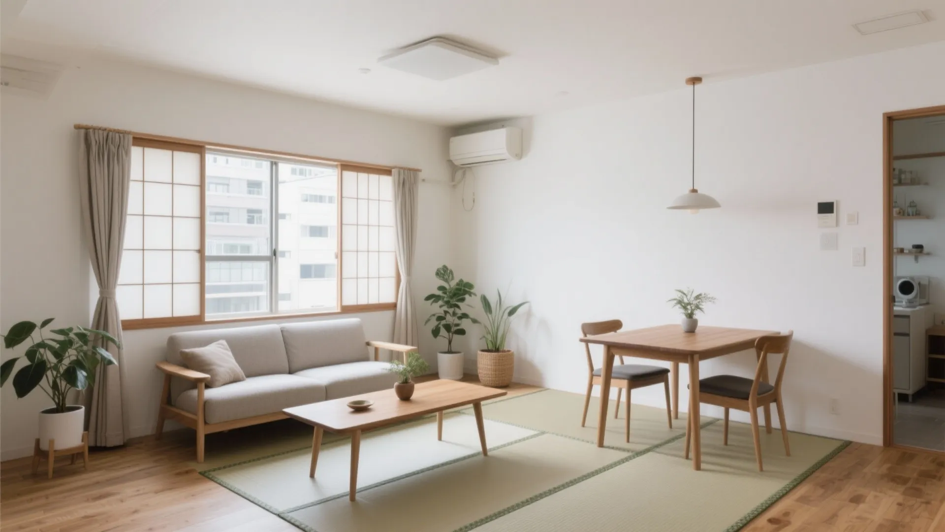 リビングの畳数は“11～14畳”が目安：東京小戸型でも日式風格を保つ