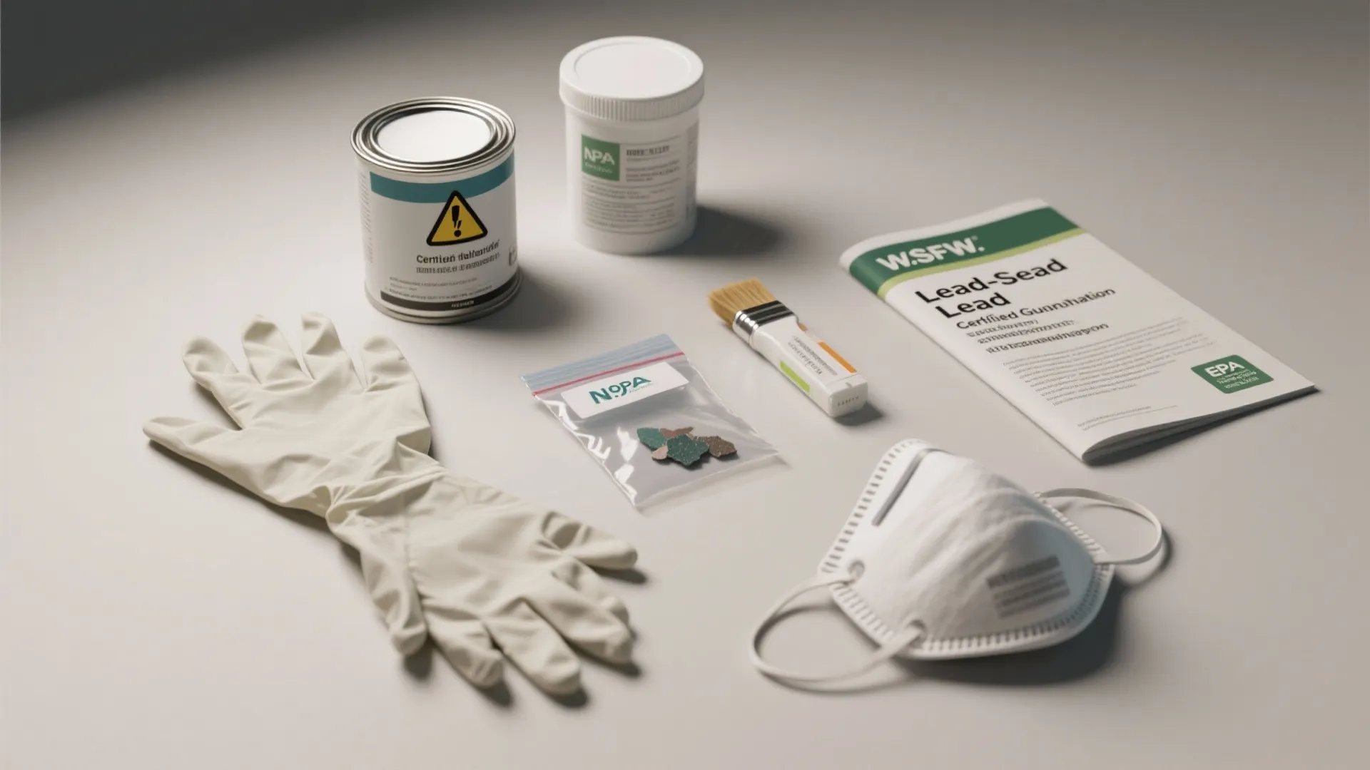 4. When paint is old or possibly lead-based: test, then choose safer methods