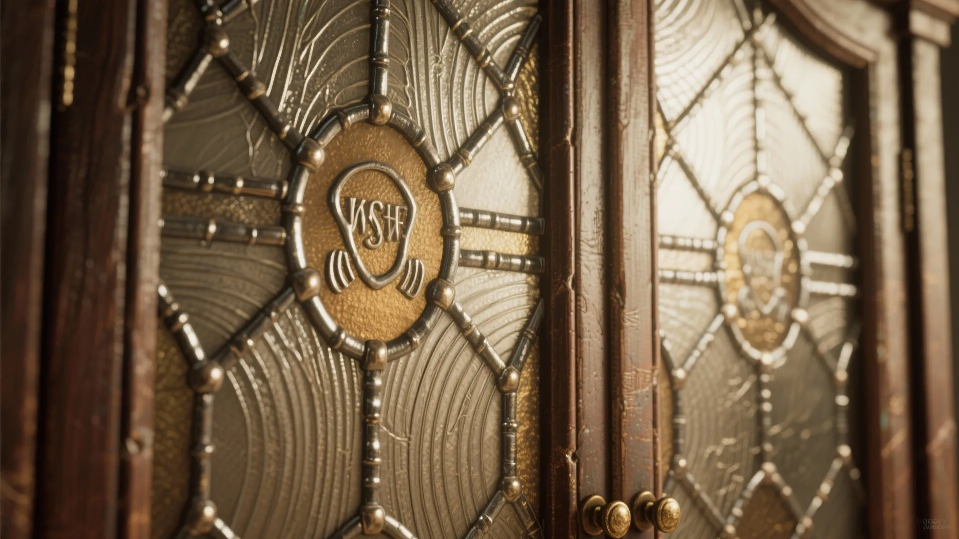 3. Leaded or Patterned Glass for Vintage Charm