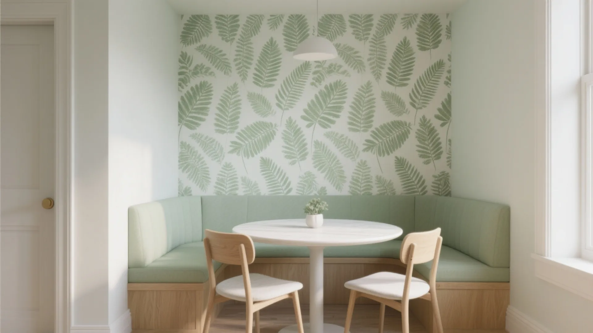 Biophilic Textures and Leaf-Motif Graphics