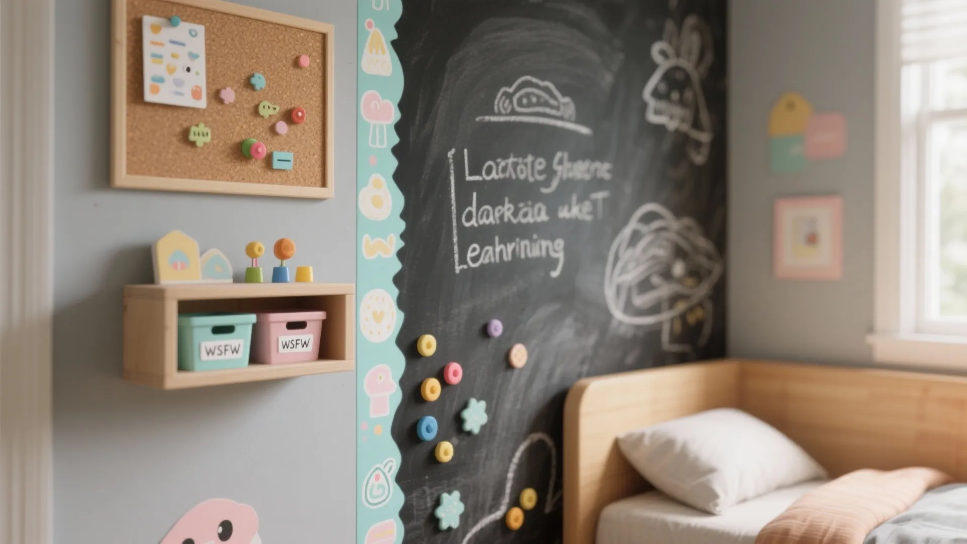 Stimulating Wall Treatments and Learning Corners