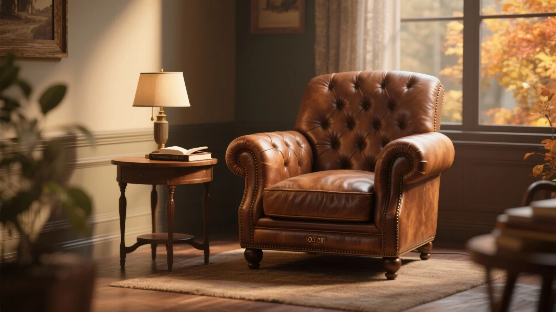 8. Leather Club Chairs
