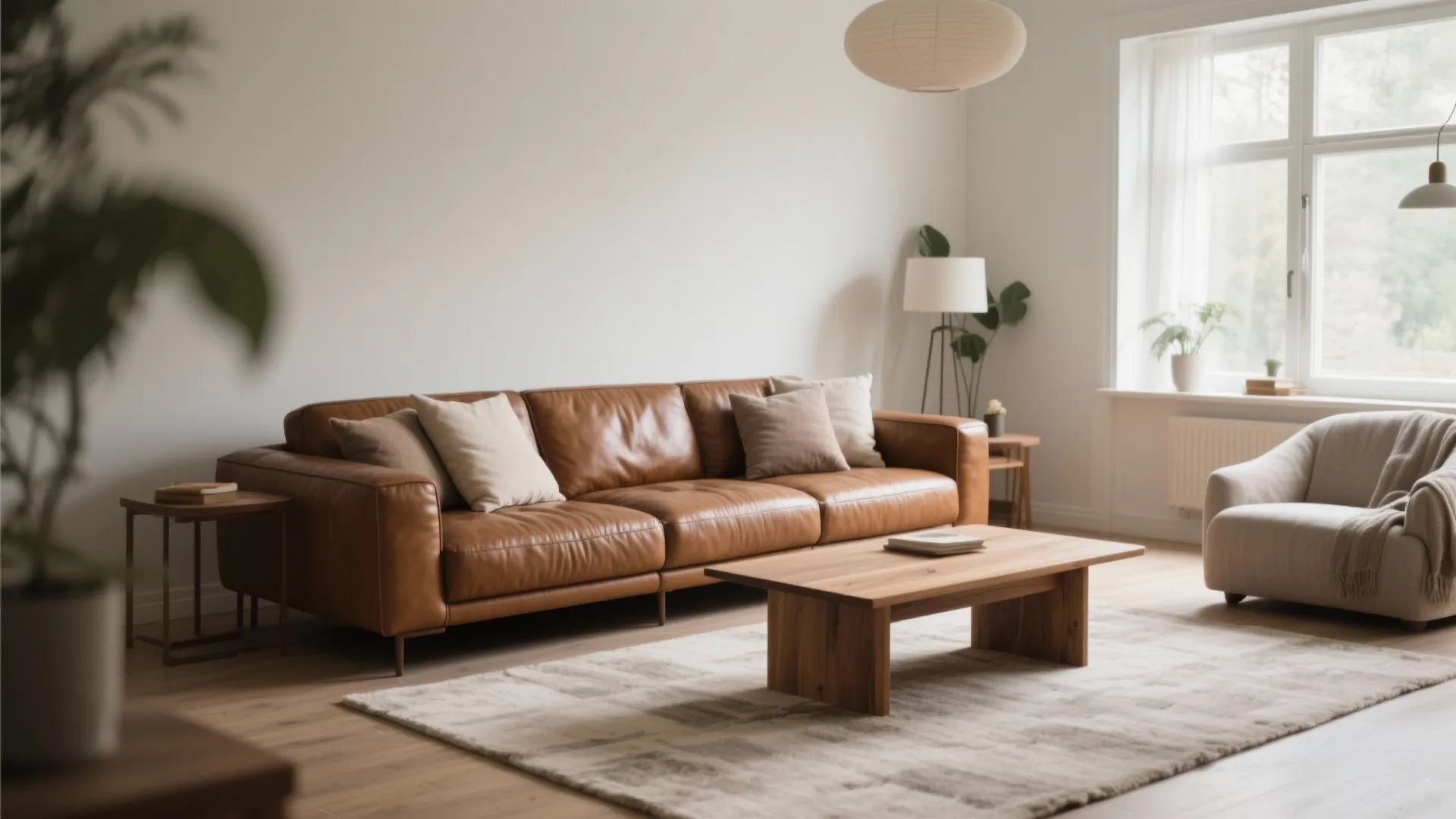 Mixing Leather with Fabric Cushions