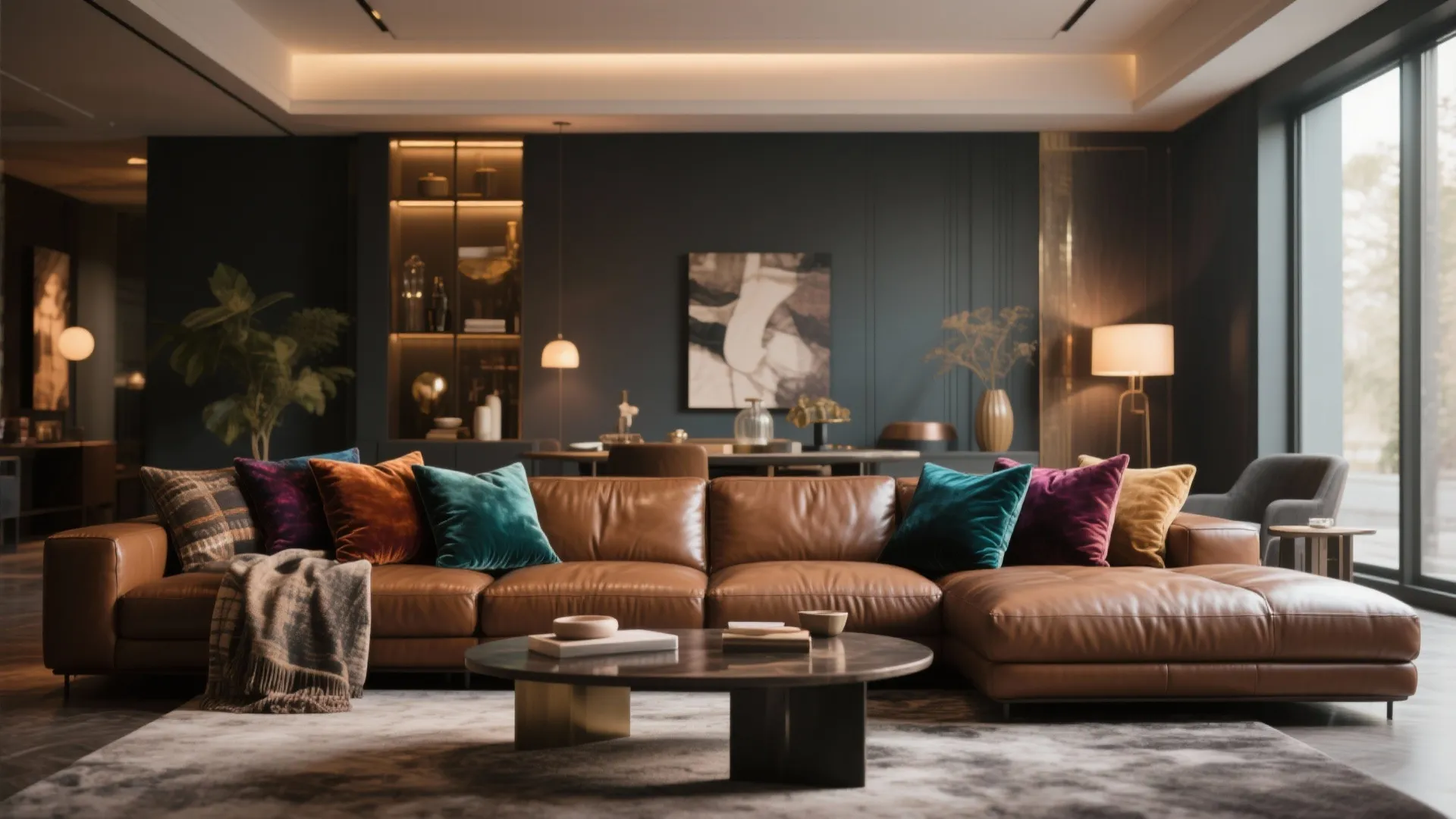 3. Mixing Leather with Soft Fabrics