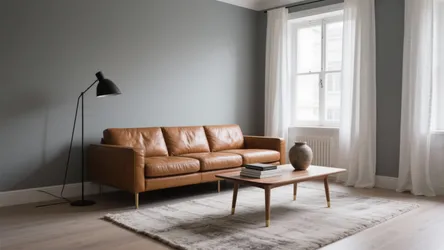 5 Leather Sofa Design Ideas for Living Room
