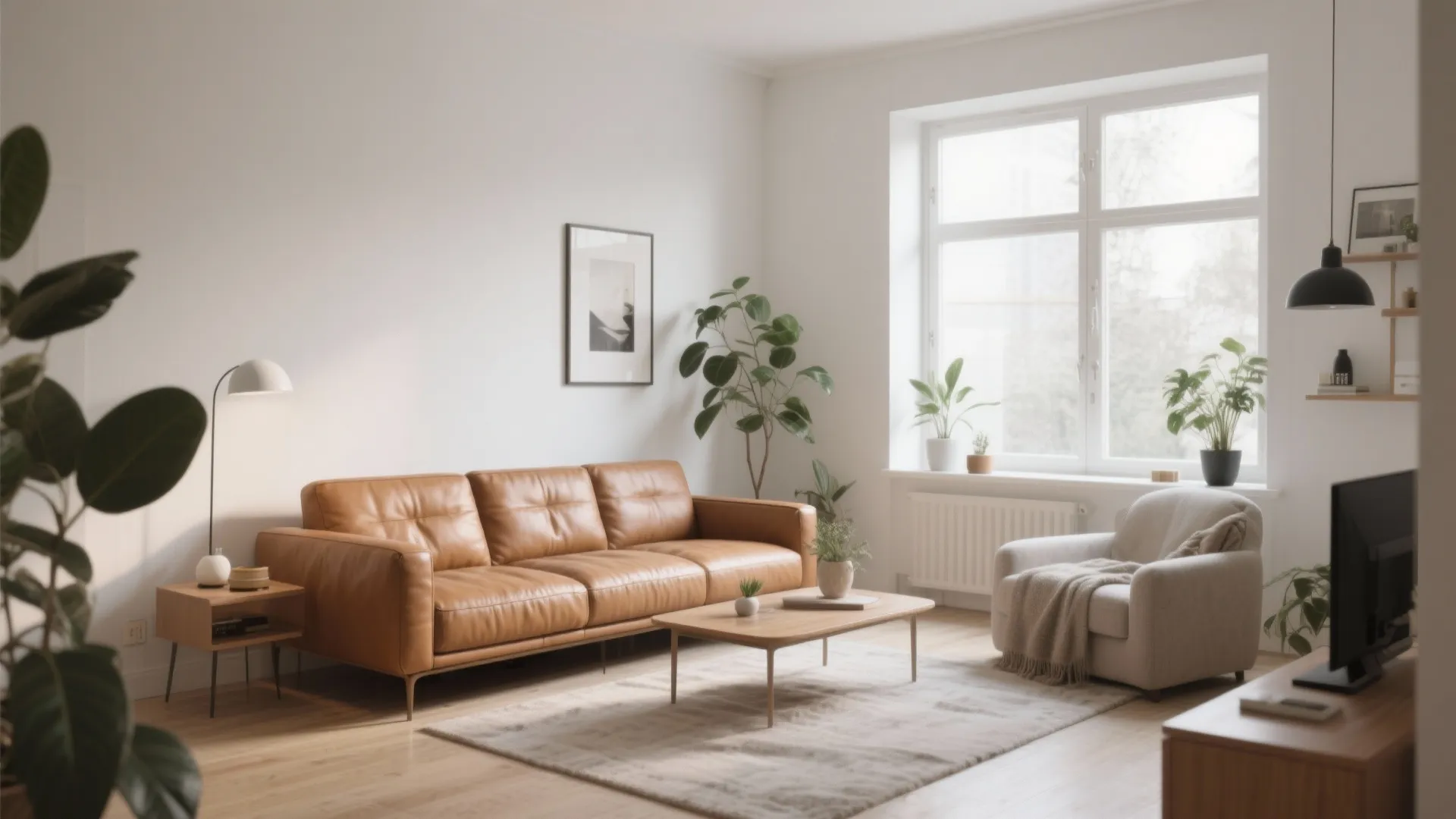 10 Living Room Leather Furniture Ideas